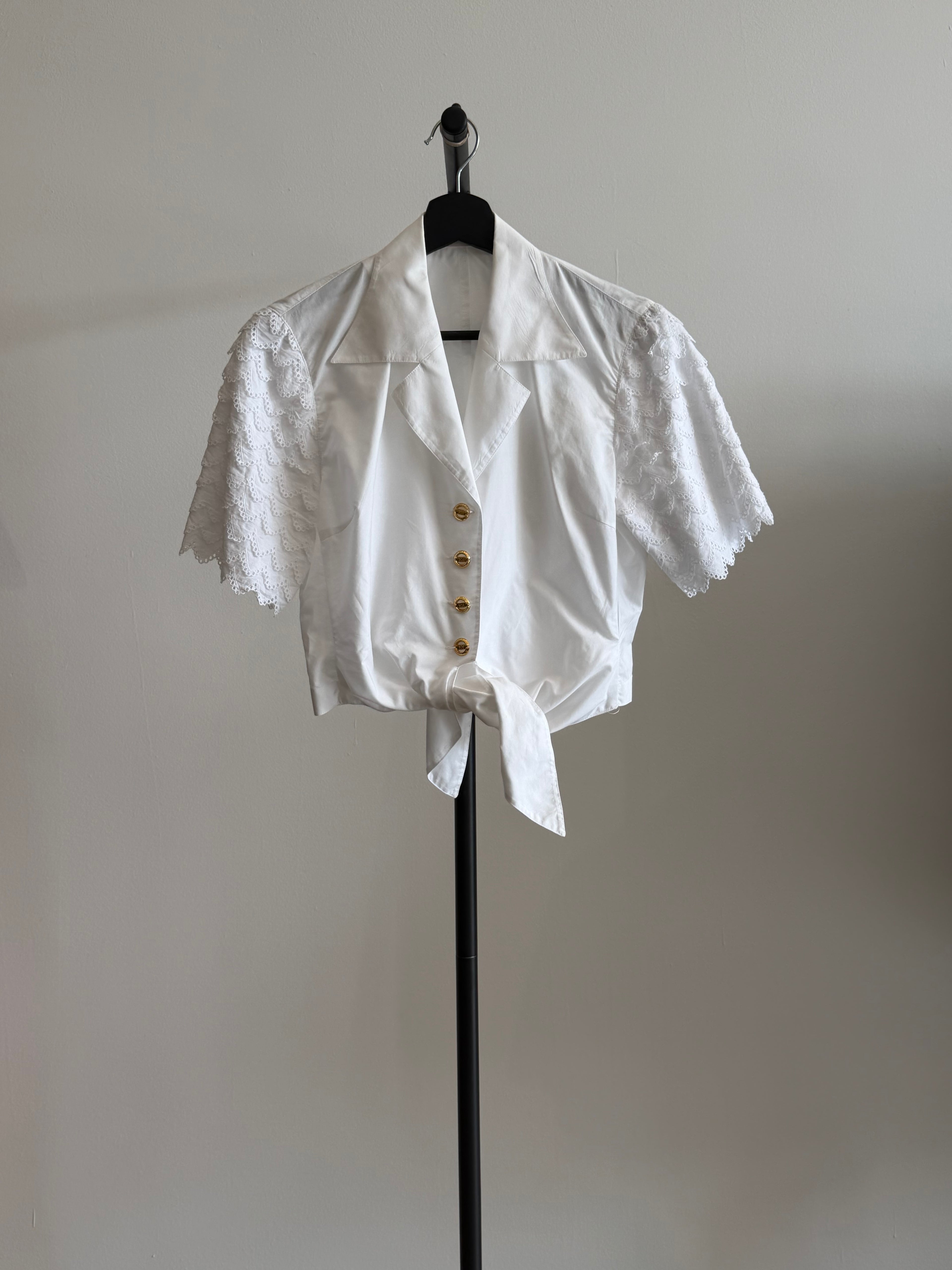 Zimmermann Lace Crop Top