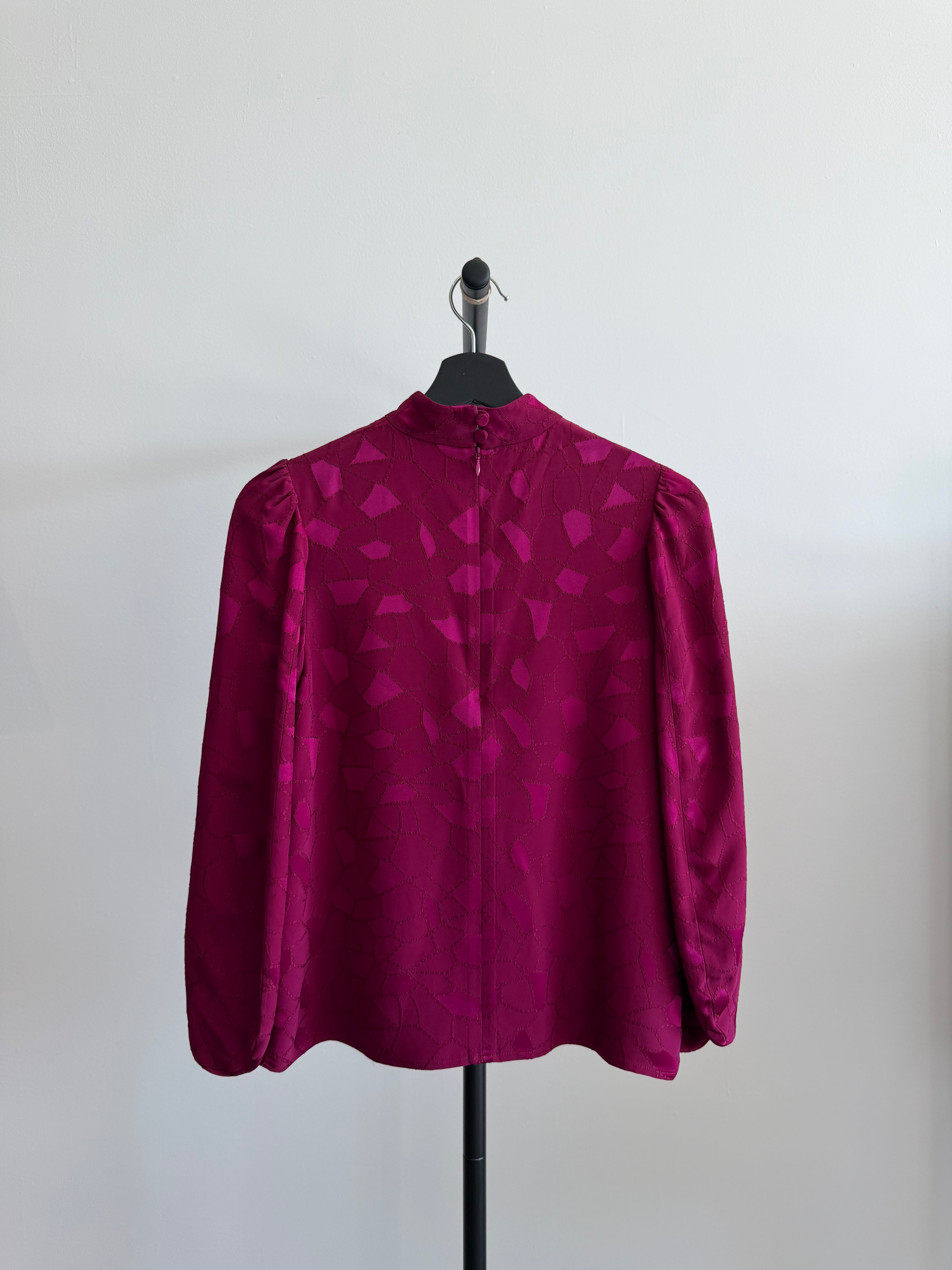 Co. Magenta Top