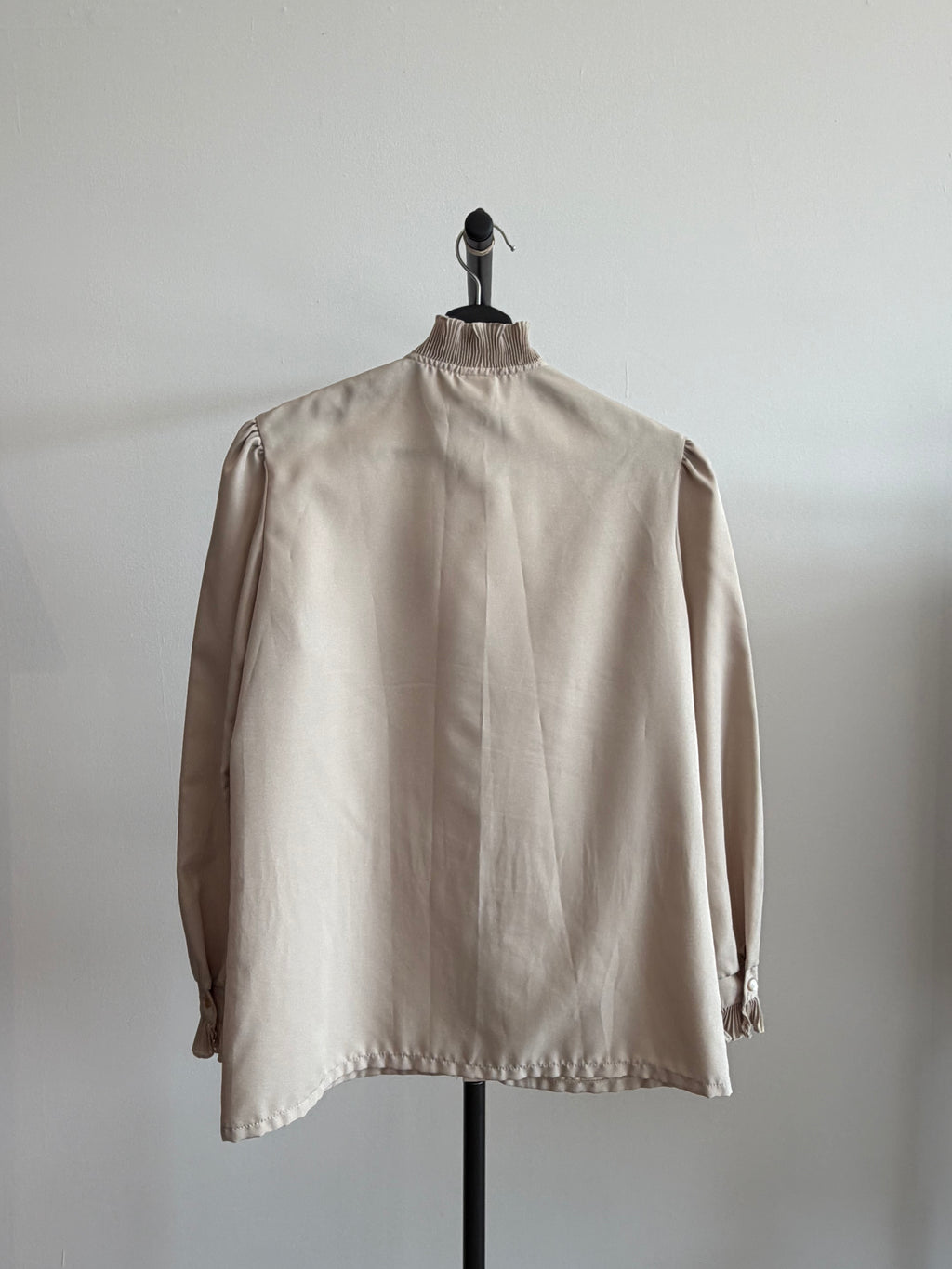 Terry Vintage Beige Lace Blouse