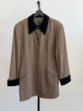 Express Collared Wheat Jacket
