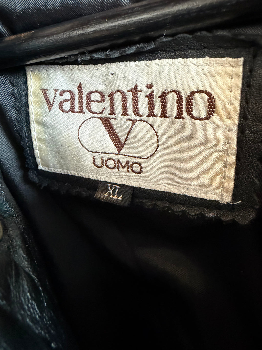 Valentino Oversized Leather Bomber