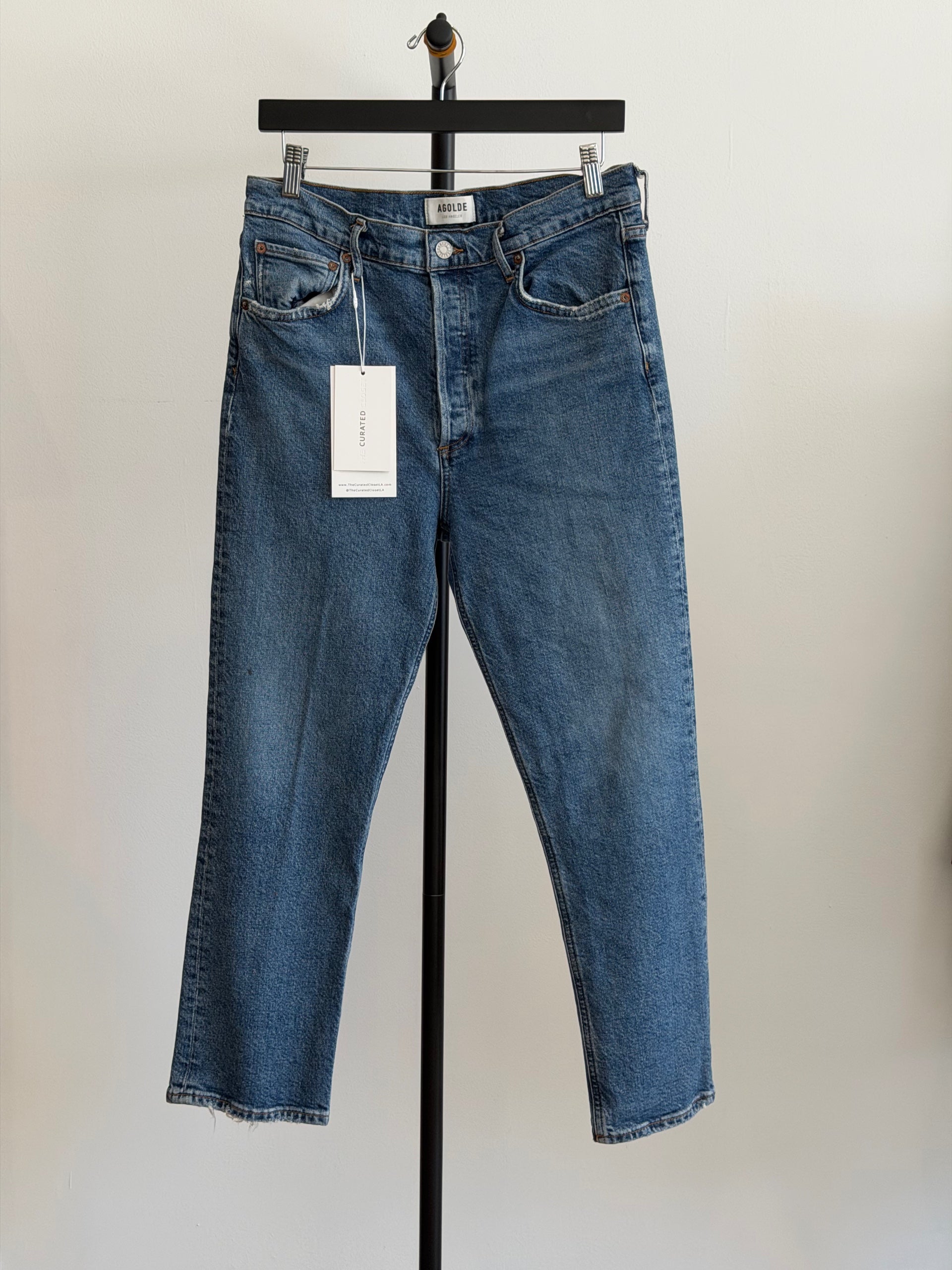 Agolde Straight Leg Blue Jean