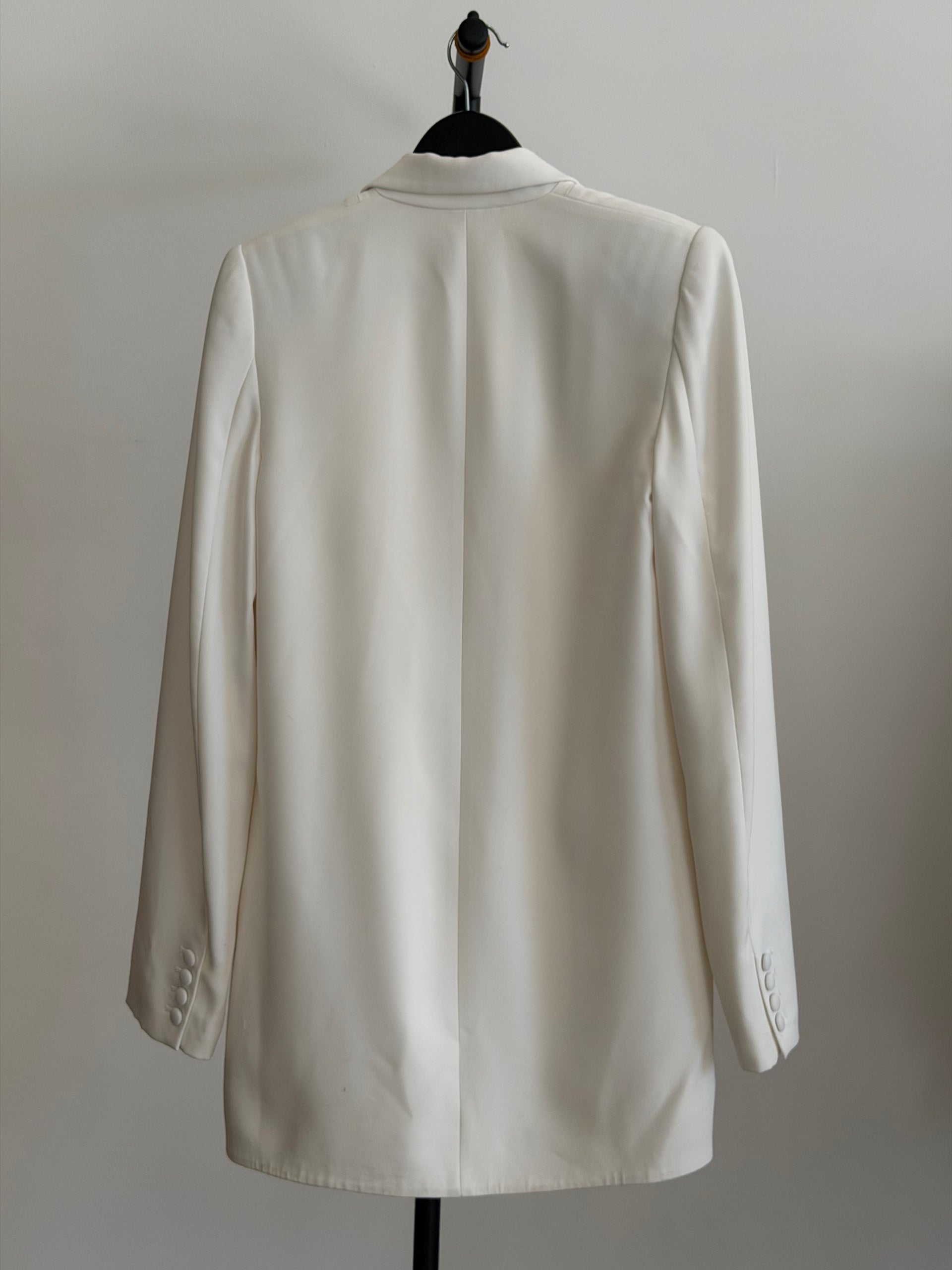 R+A White Blazer