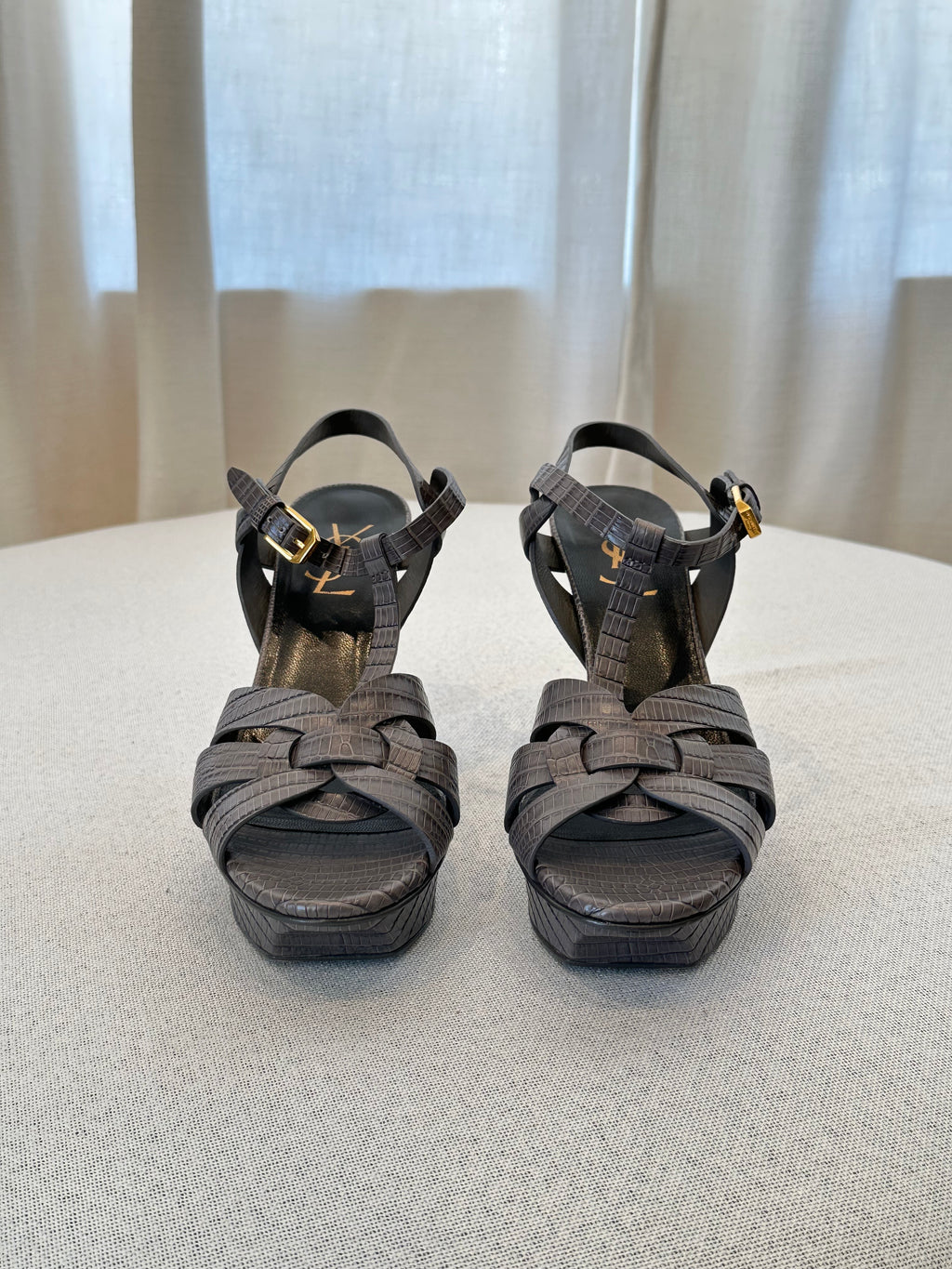 Saint Laurent Gray Shoes