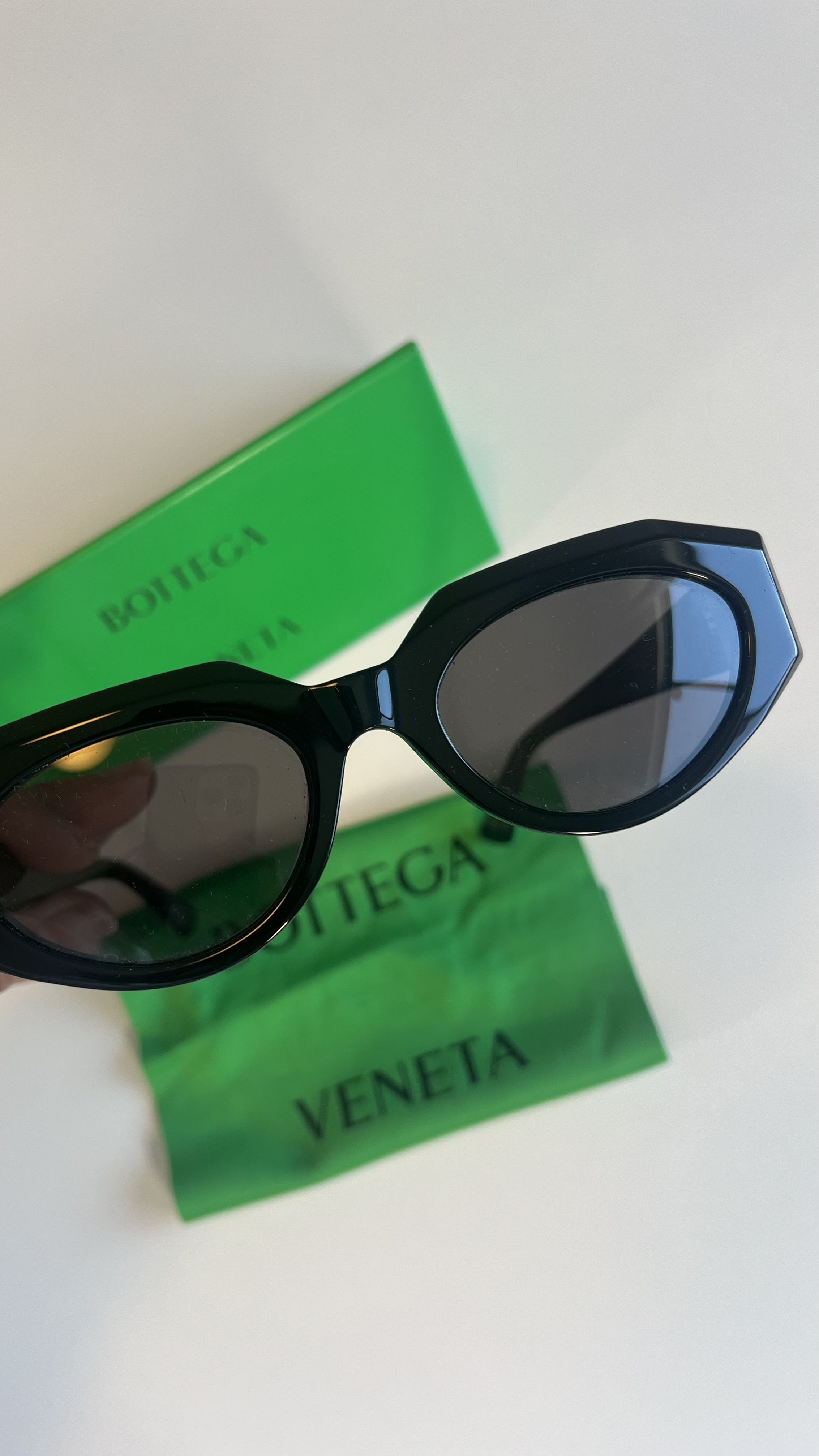 Bottega Veneta Oversized Tinted Sunglasses