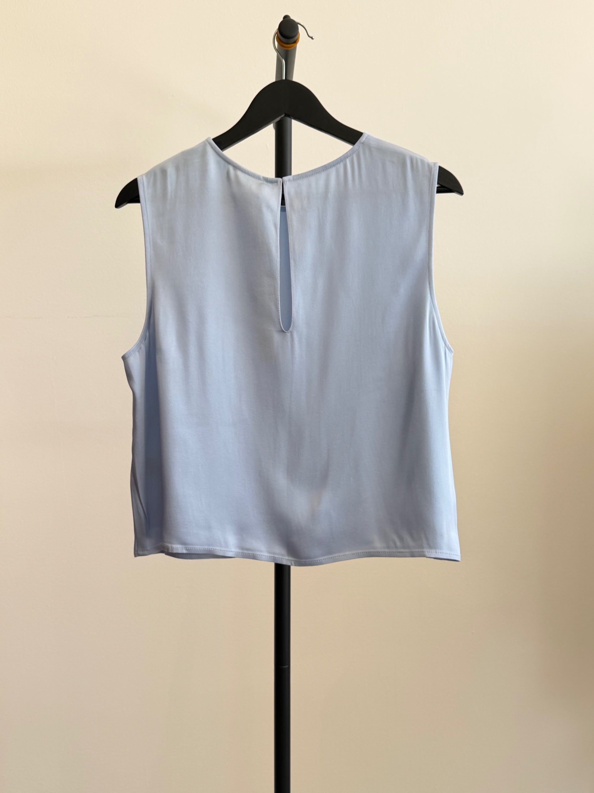 La Pointe Blue Sleeveless Top