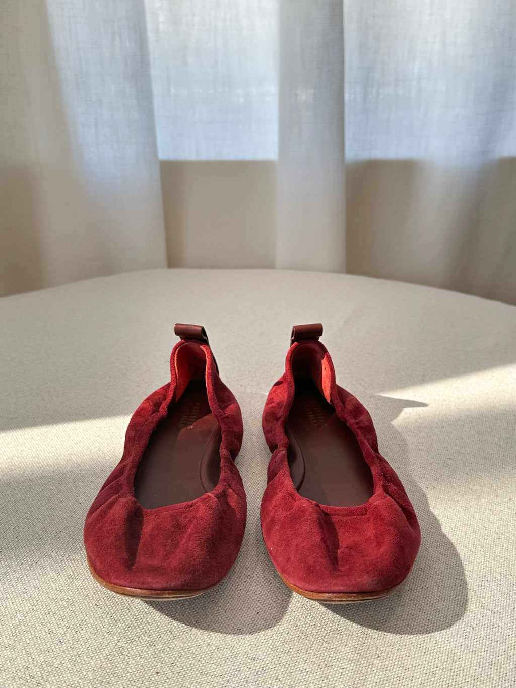 Mercedes Castillo Suede Ballet Flats