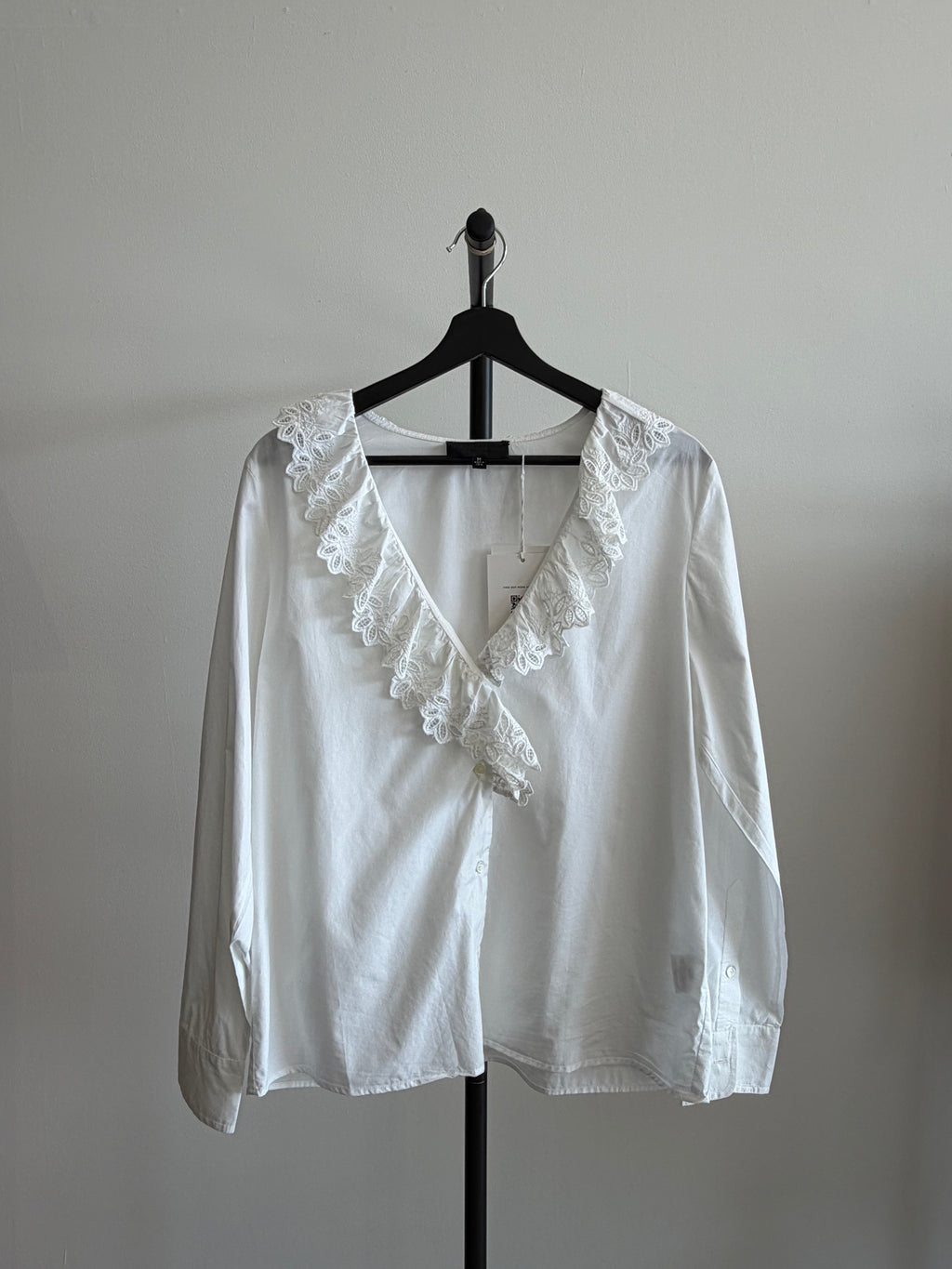 Nili Lotan Long Sleeve white top