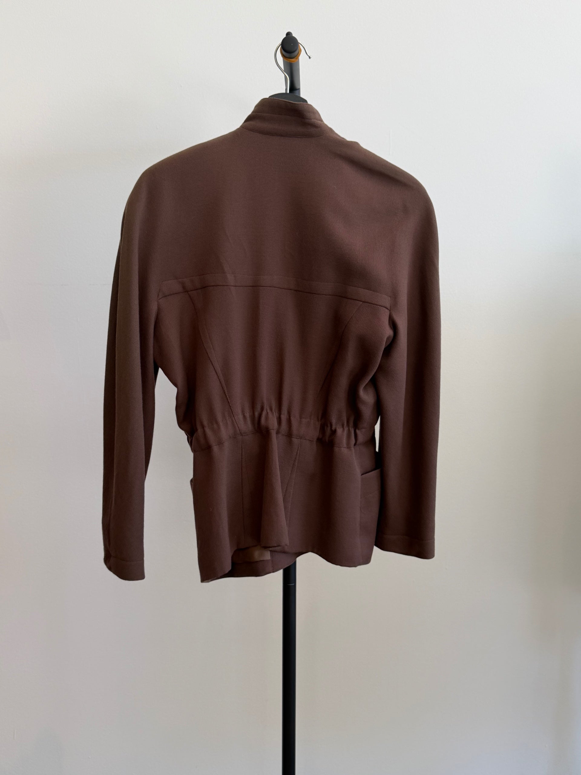 Thierry Mugler Wool Double Breasted Jacket