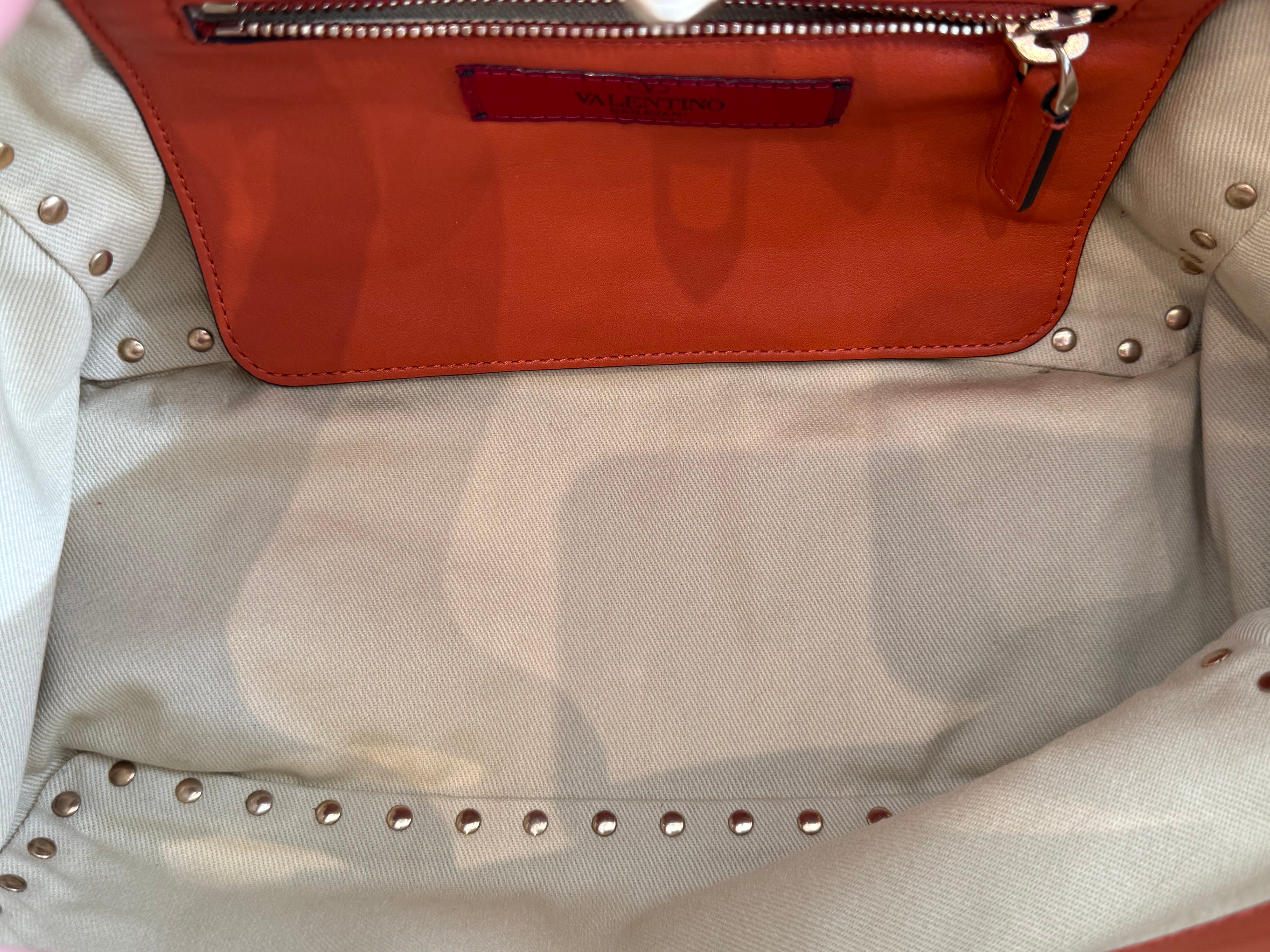 Valentino Orange Handbag