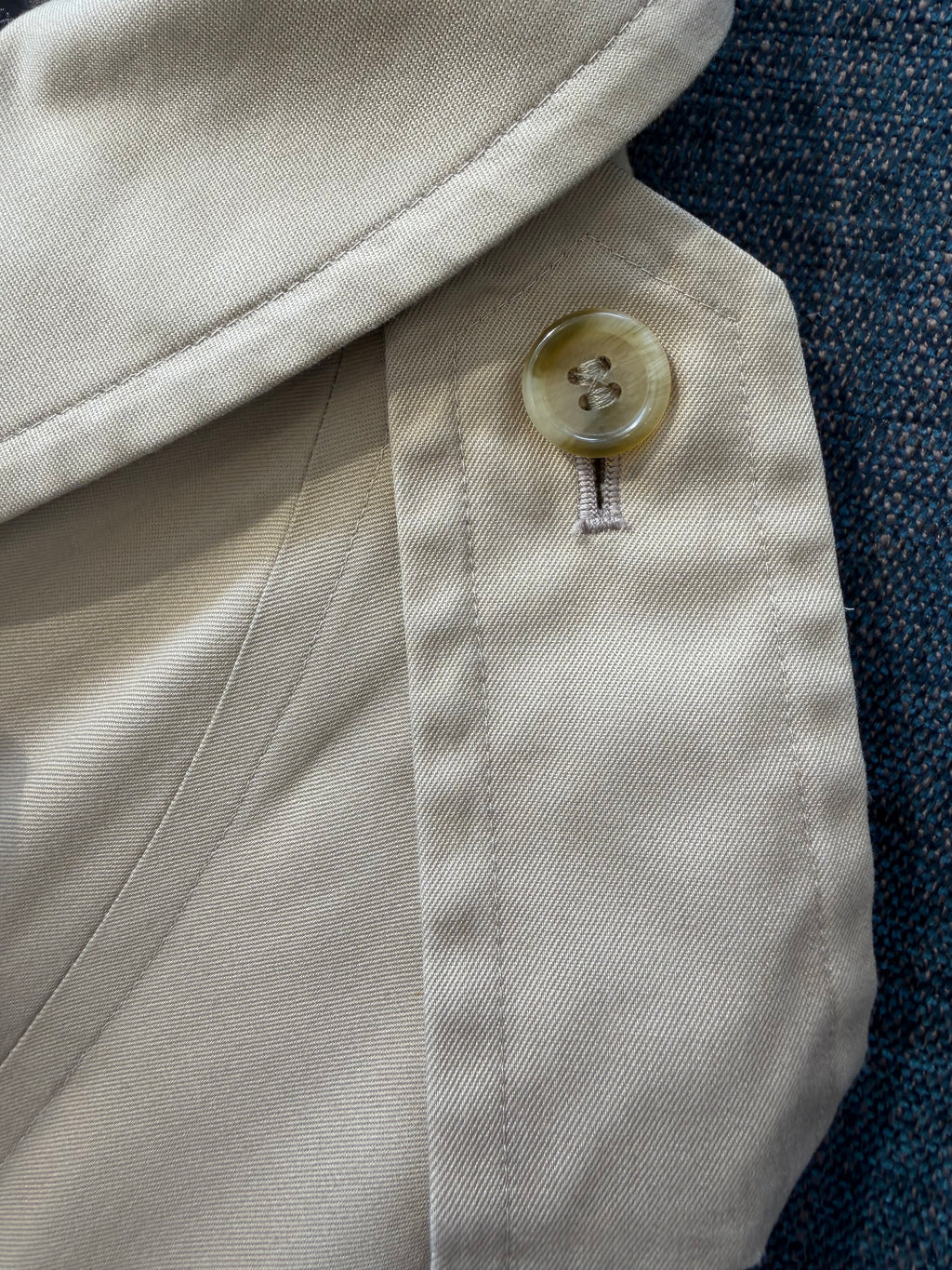 Vintage Burberry Khaki Trench Coat