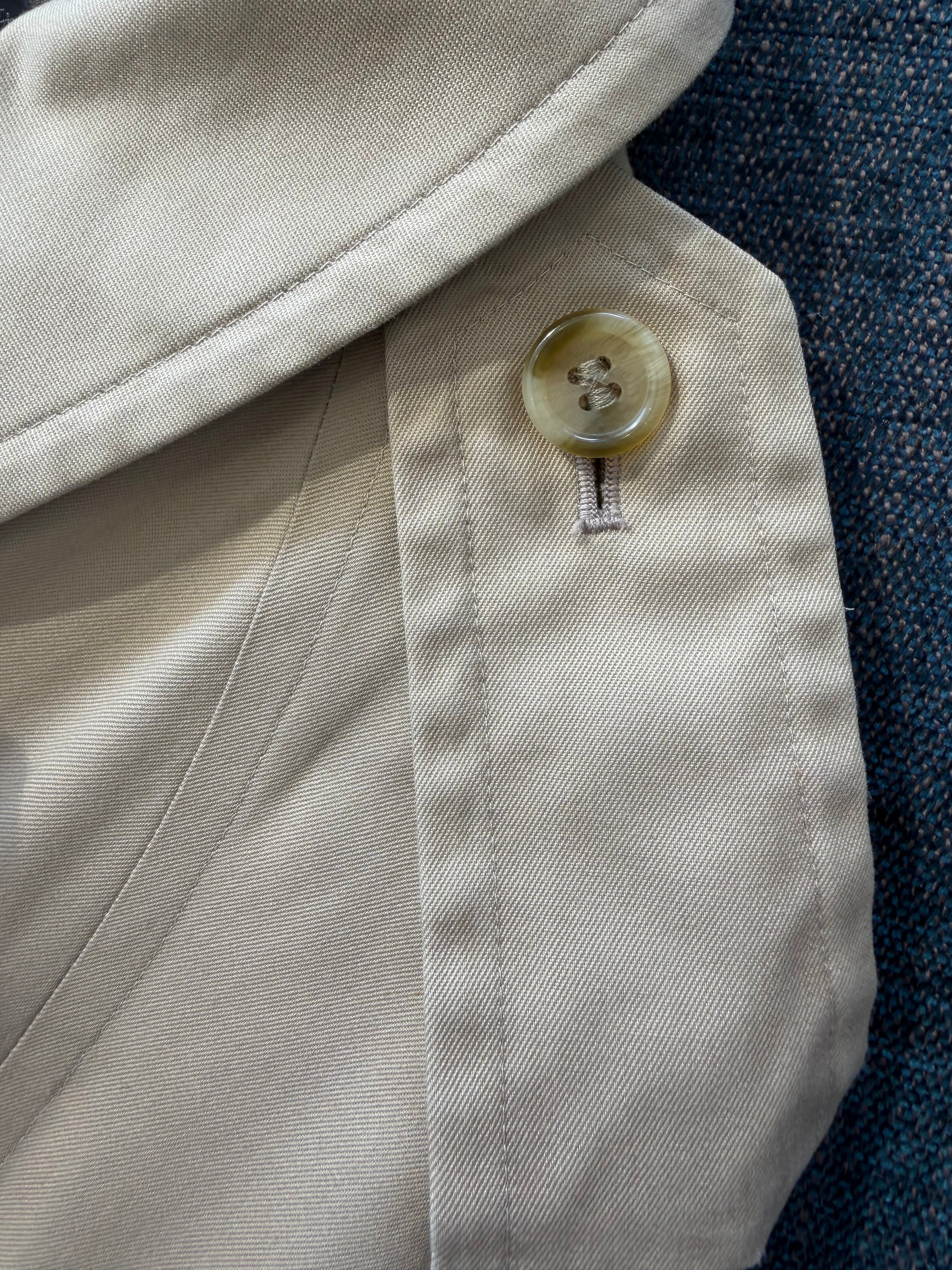 Vintage Burberry Khaki Trench Coat