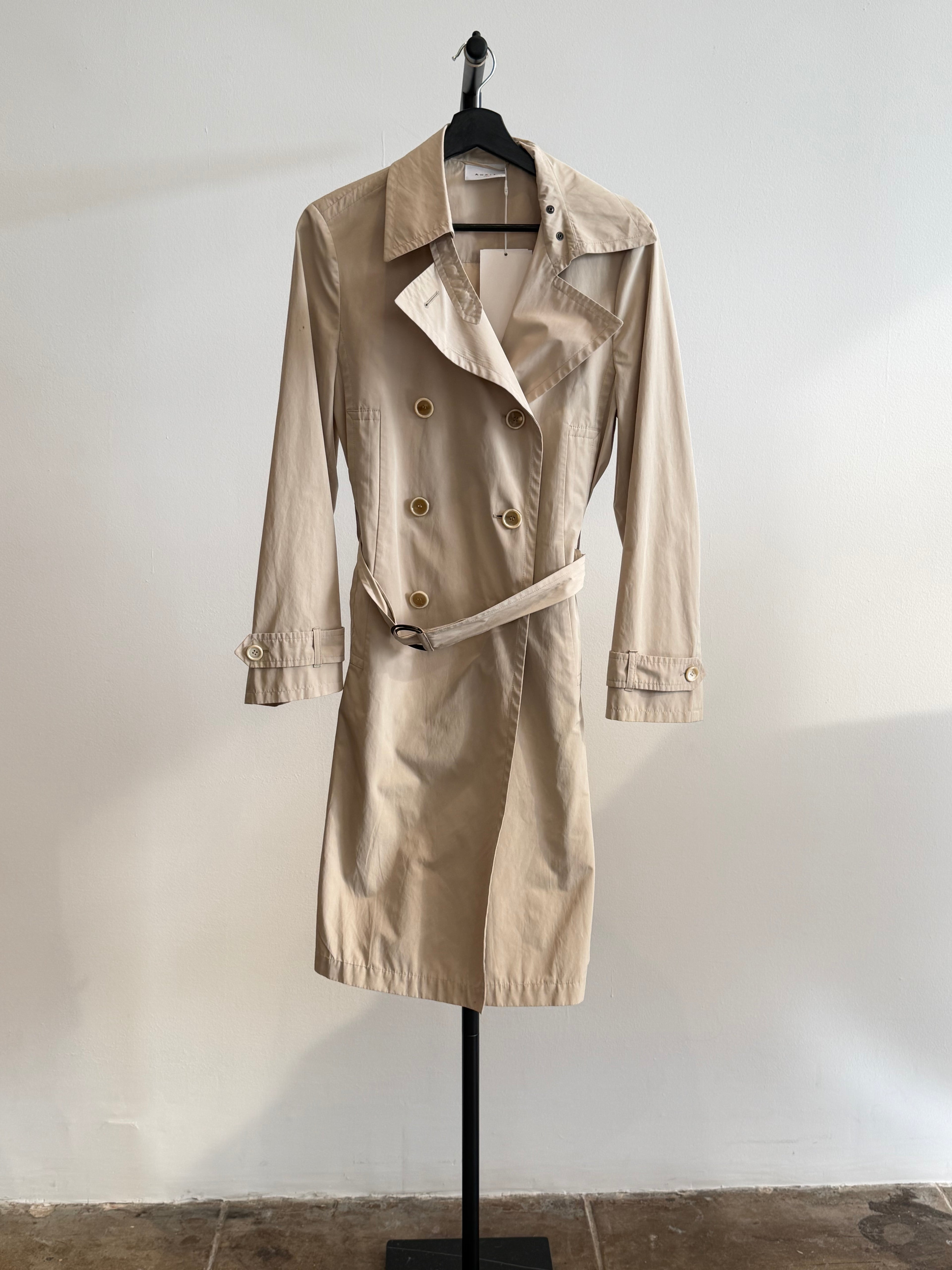 Akris Punto Beige Trench Coat