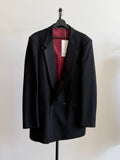 Yves Saint Laurent Oversized Black Blazer