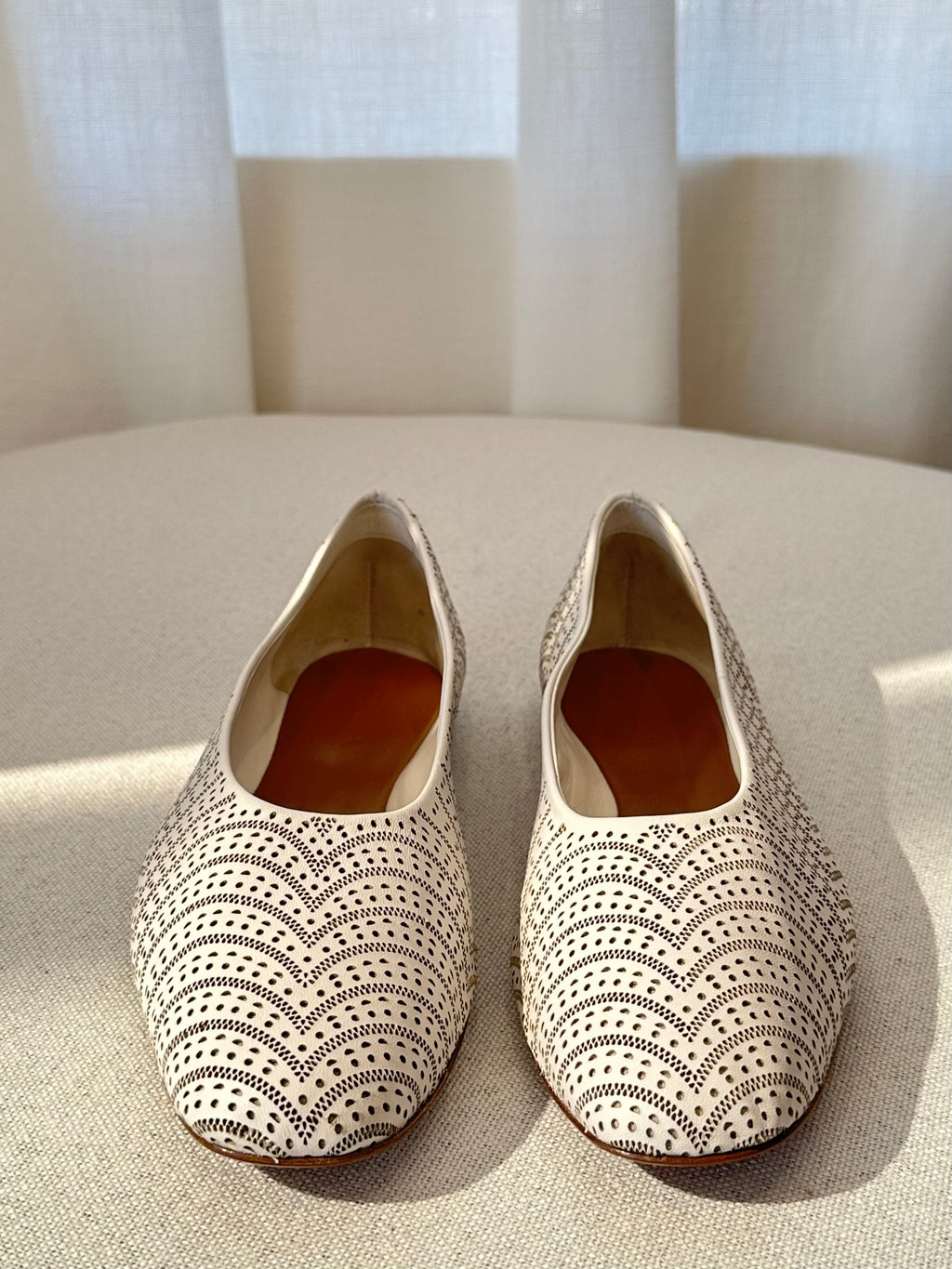 Alaia White Shoes