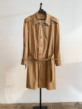 Vintage Bill Blass Neutral Trench