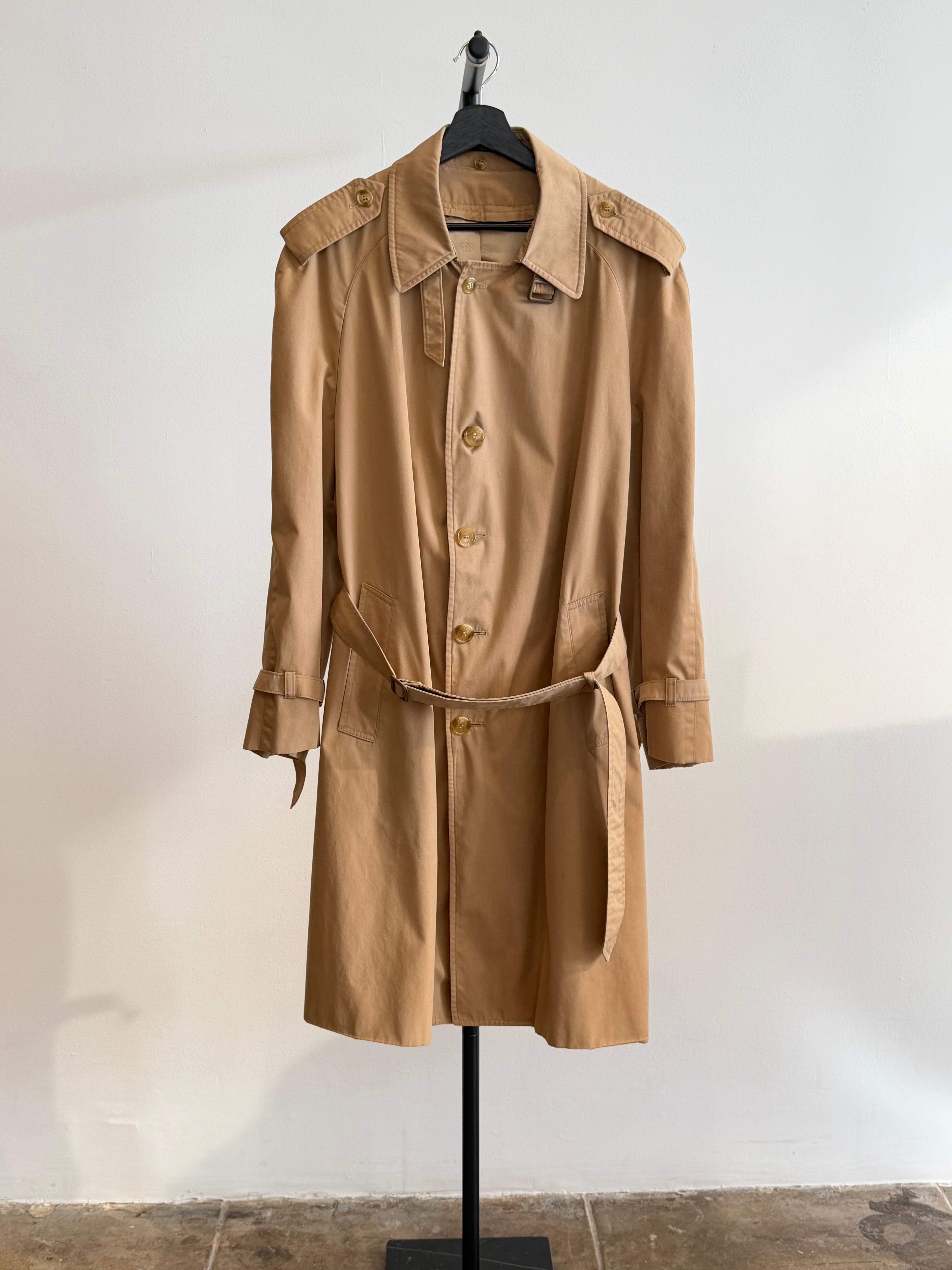 Vintage Bill Blass Neutral Trench
