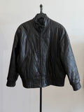 Etienne Aigner Leather Bomber