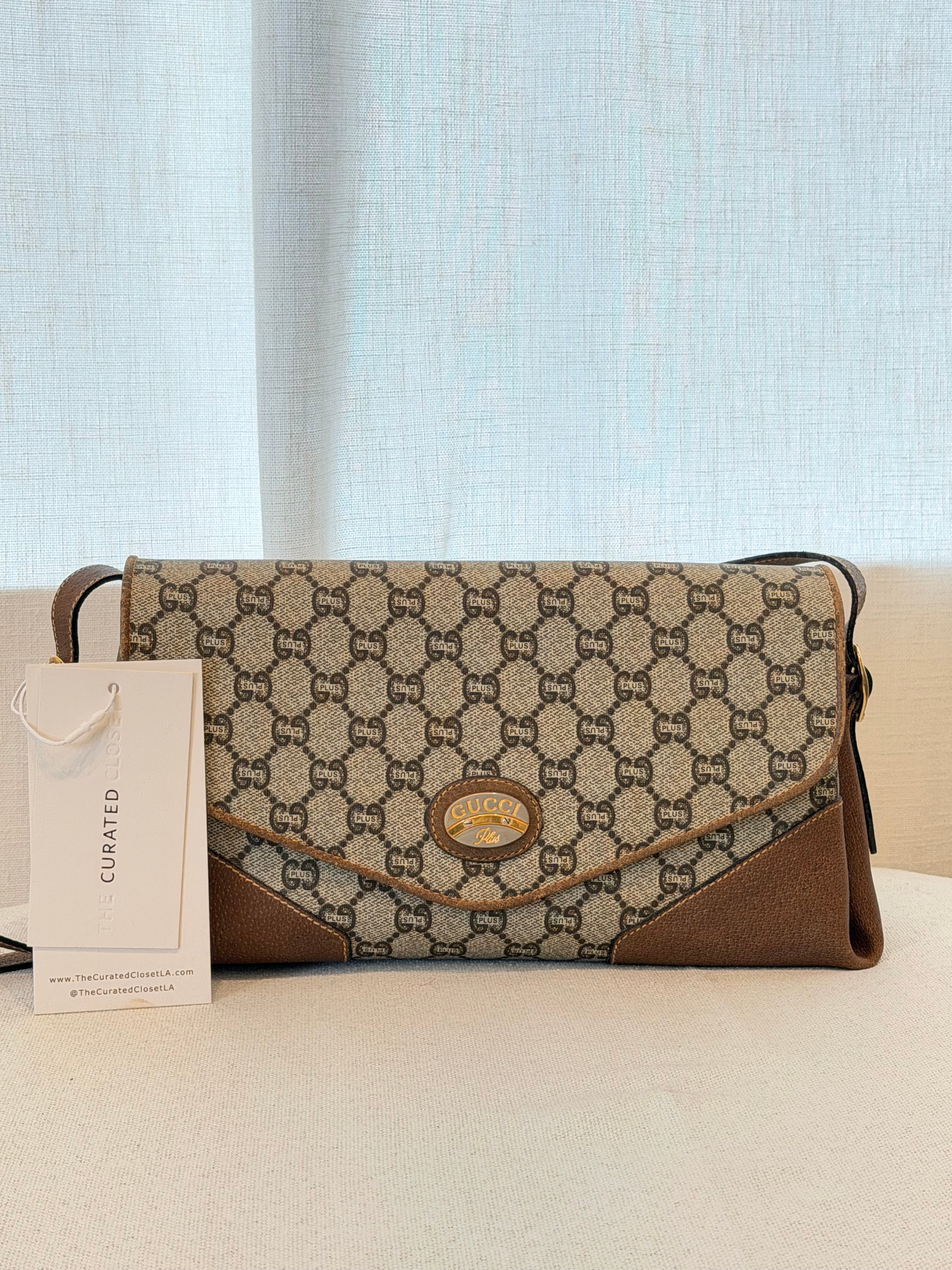 Vintage Gucci Plus Shoulder Bag