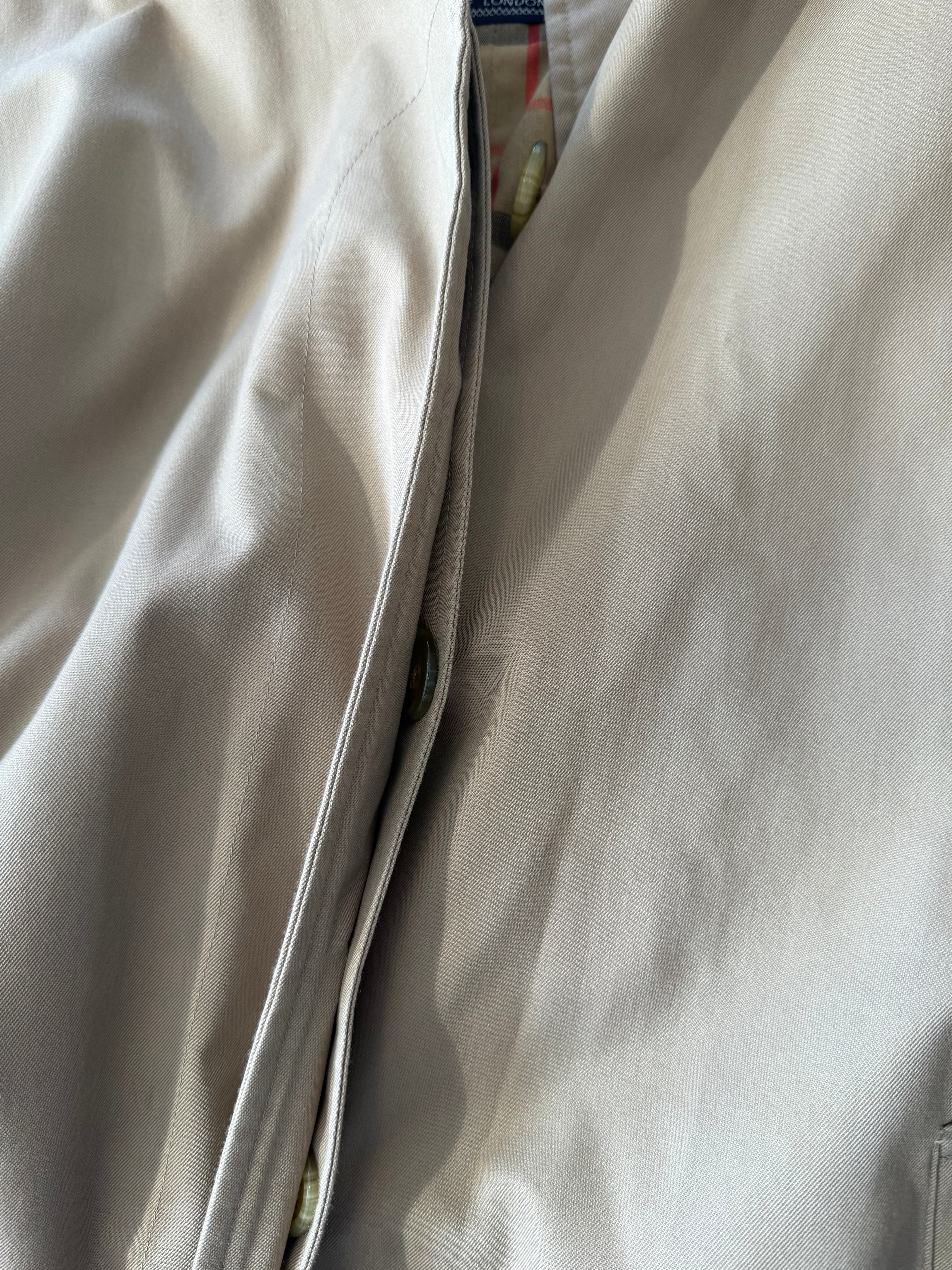 Burberry Green Trench Coat
