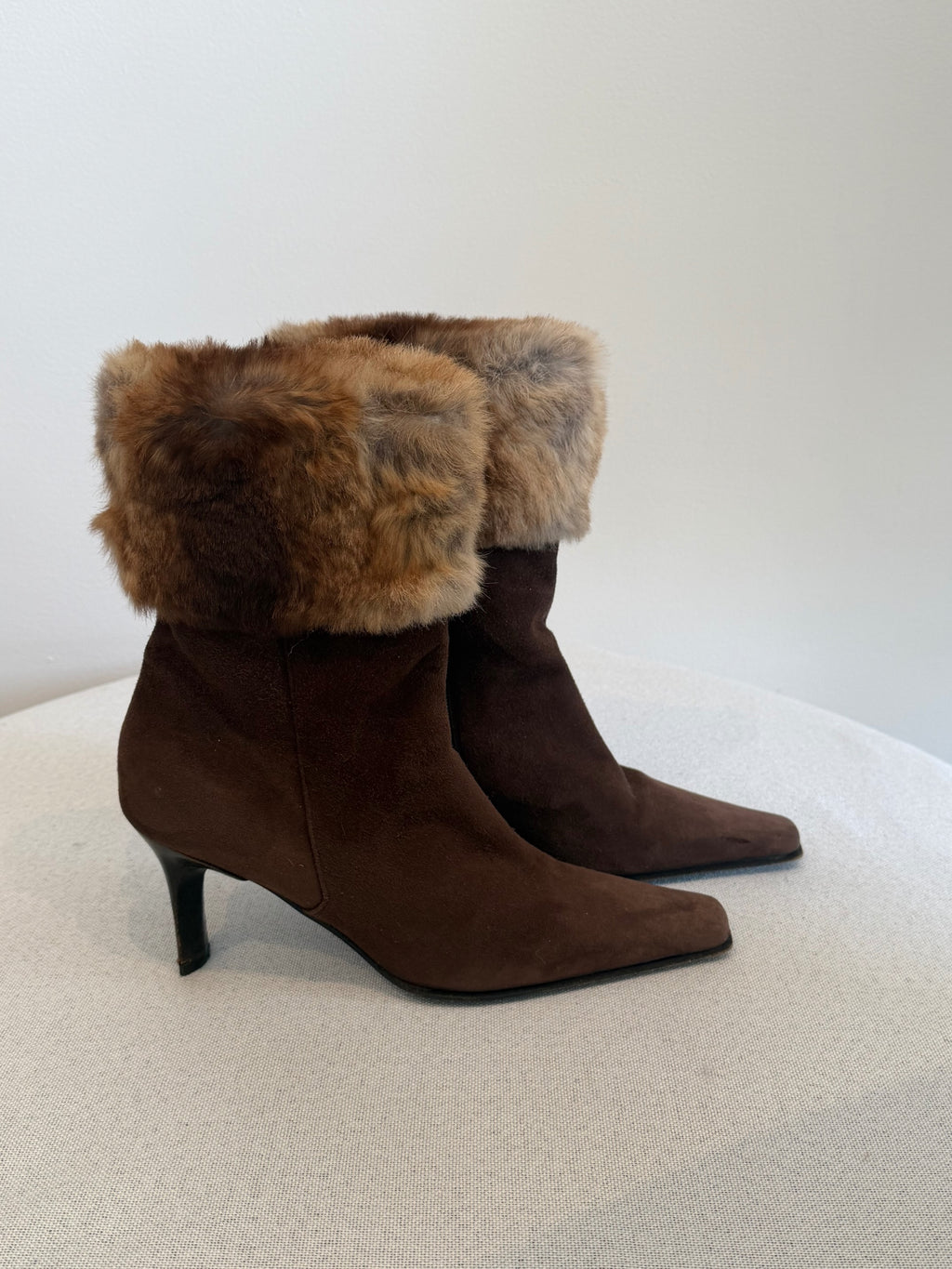 Casedi Brown Fur Boots