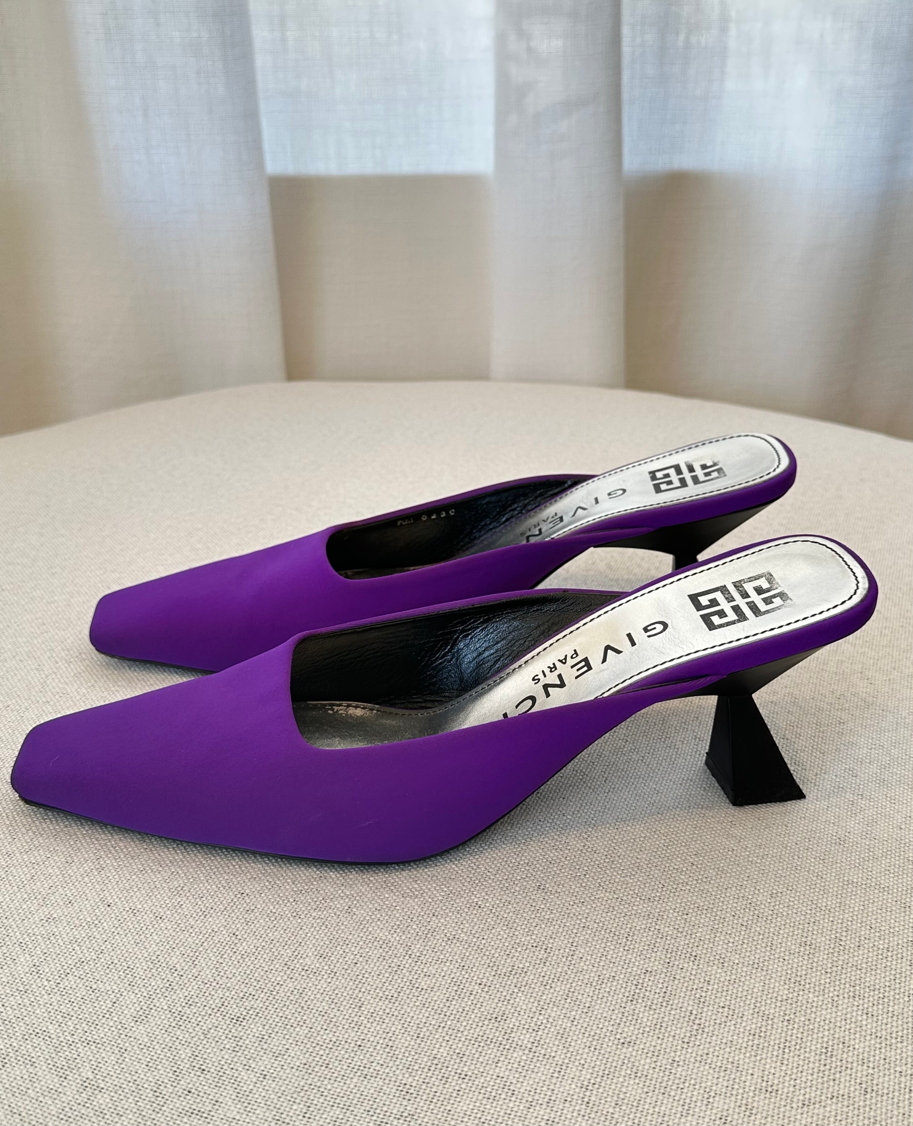Givenchy Purple Shoes