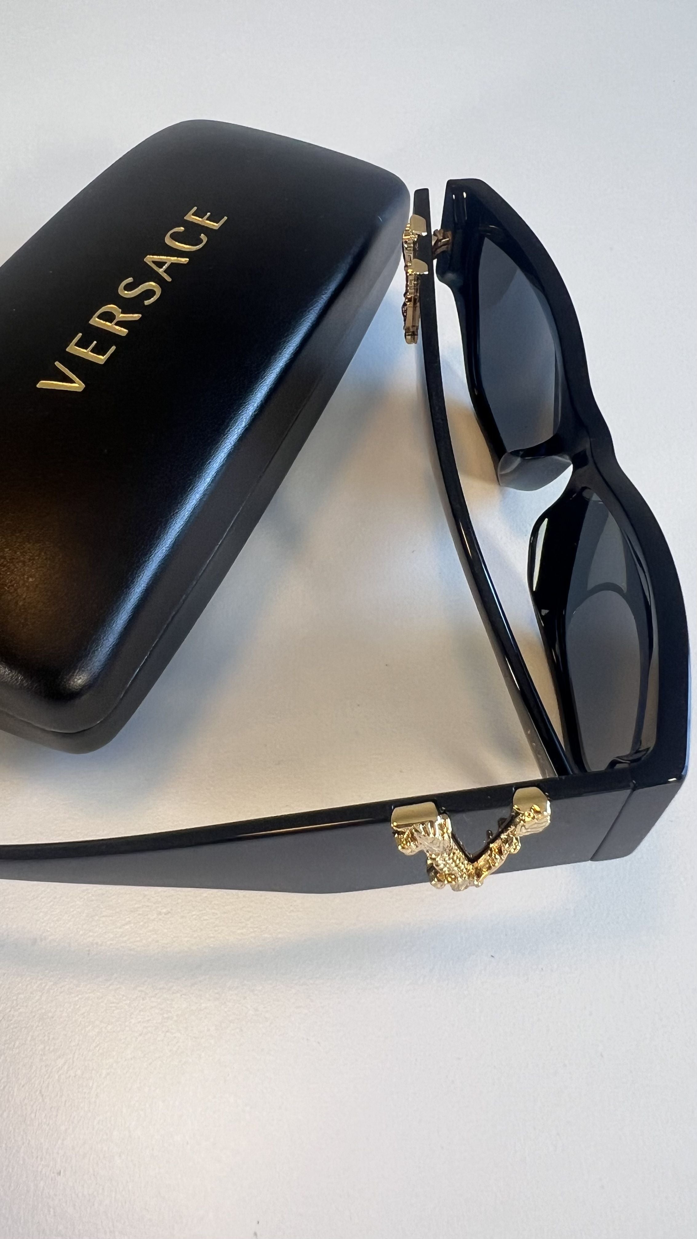 Versace Wayfarer Tinted Sunglasses
