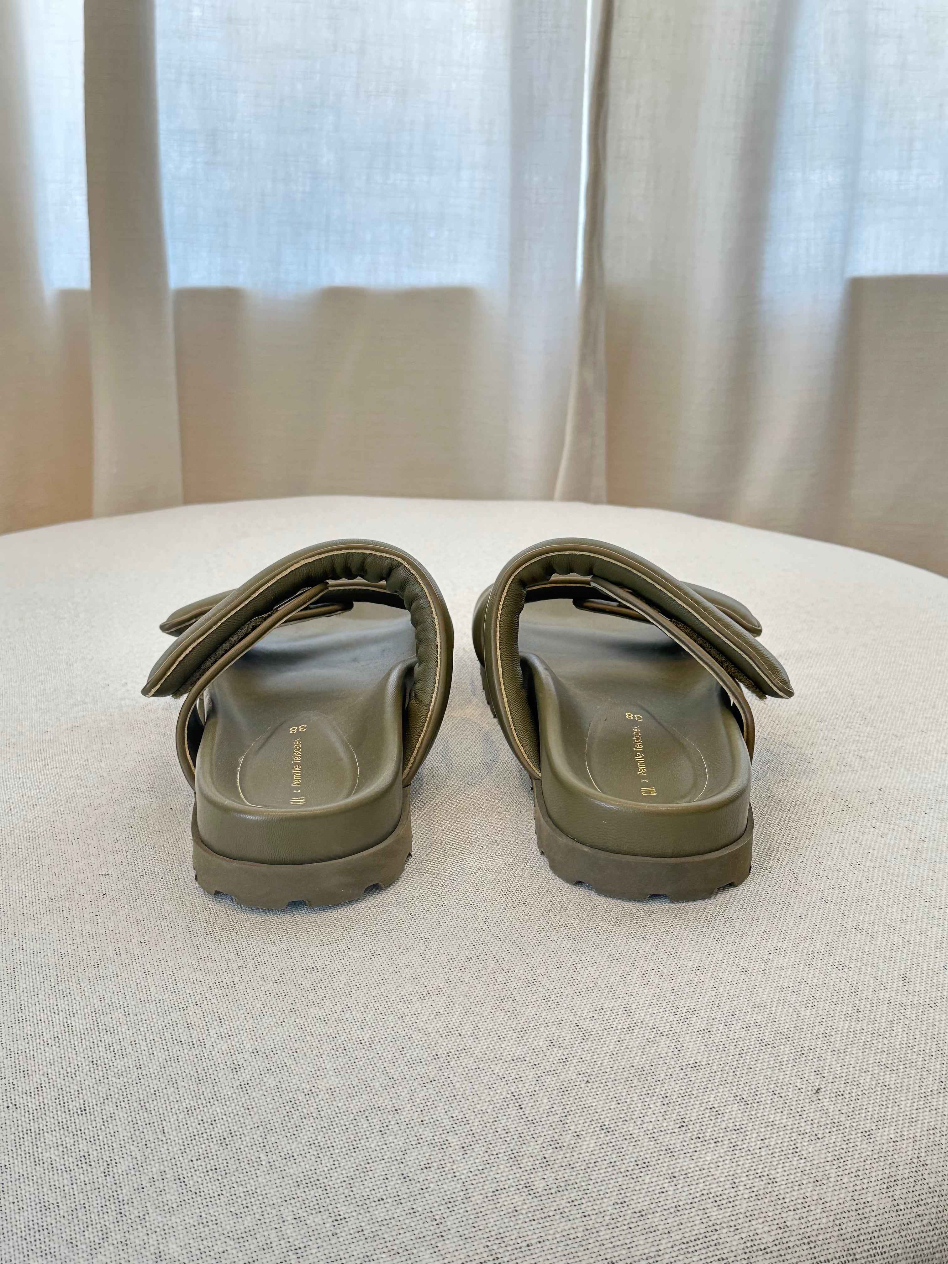 Gia X Pernille Olive Shoes