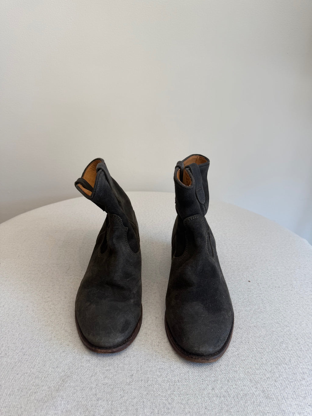 Isabel Marant Suede Grey Boots