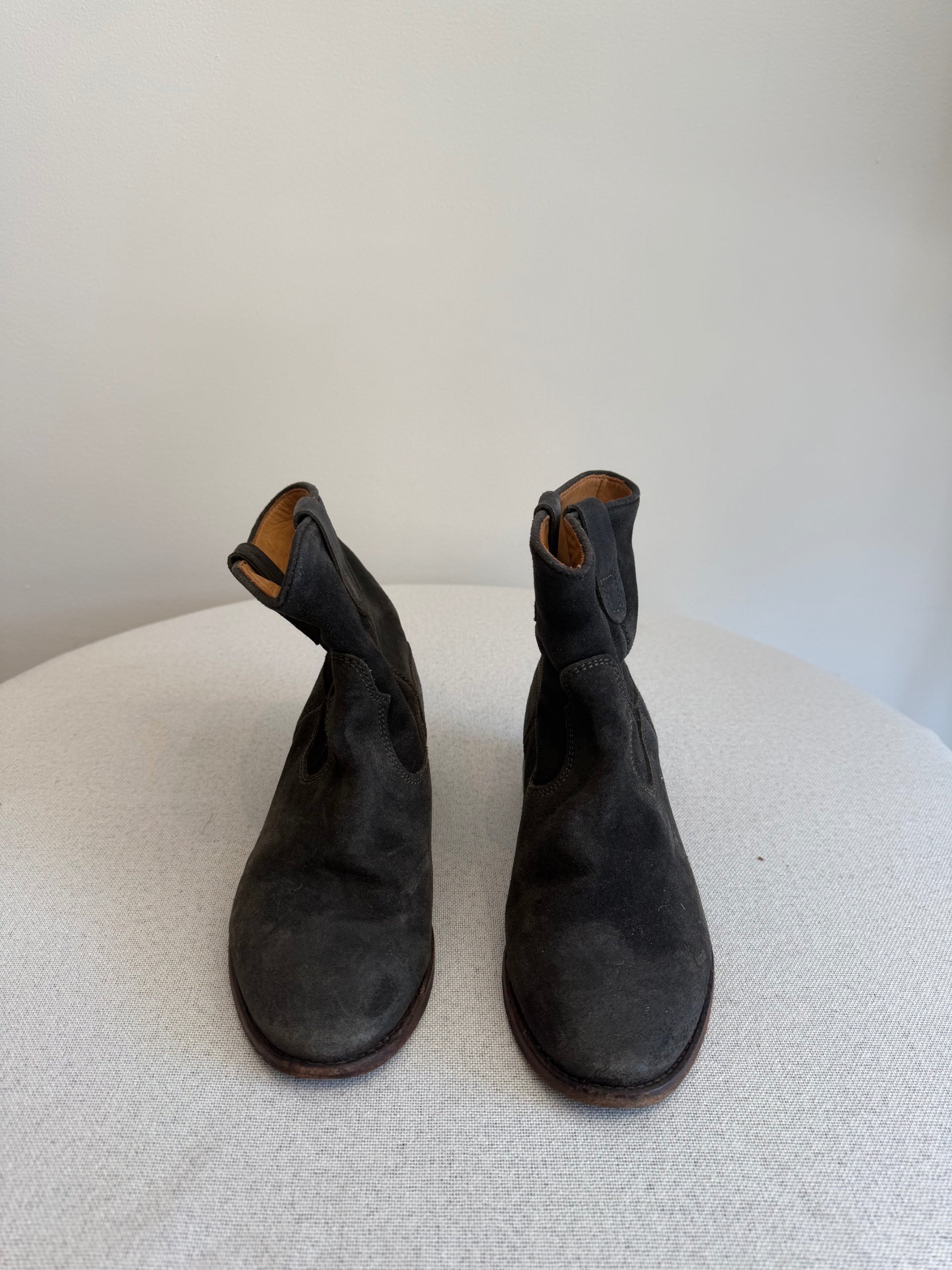 Isabel Marant Suede Grey Boots