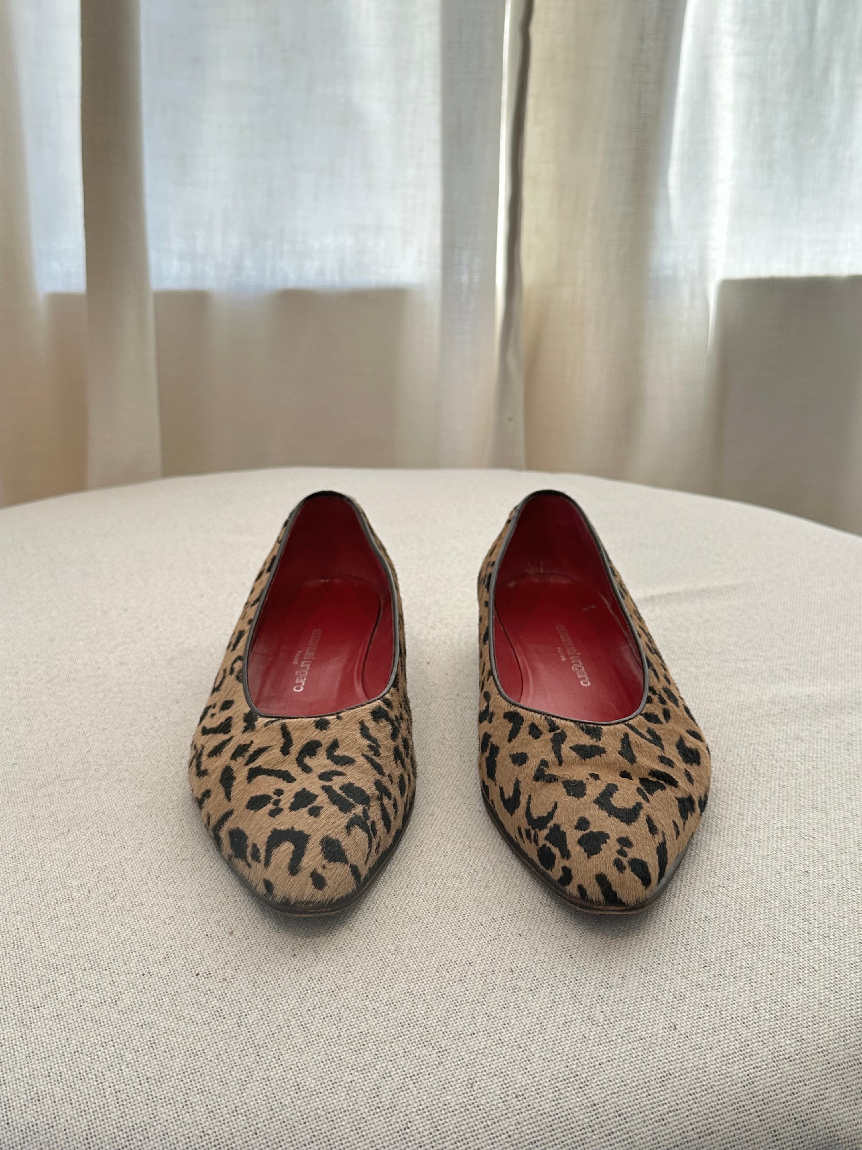 Emanuel Ungaro Animal Print Shoes