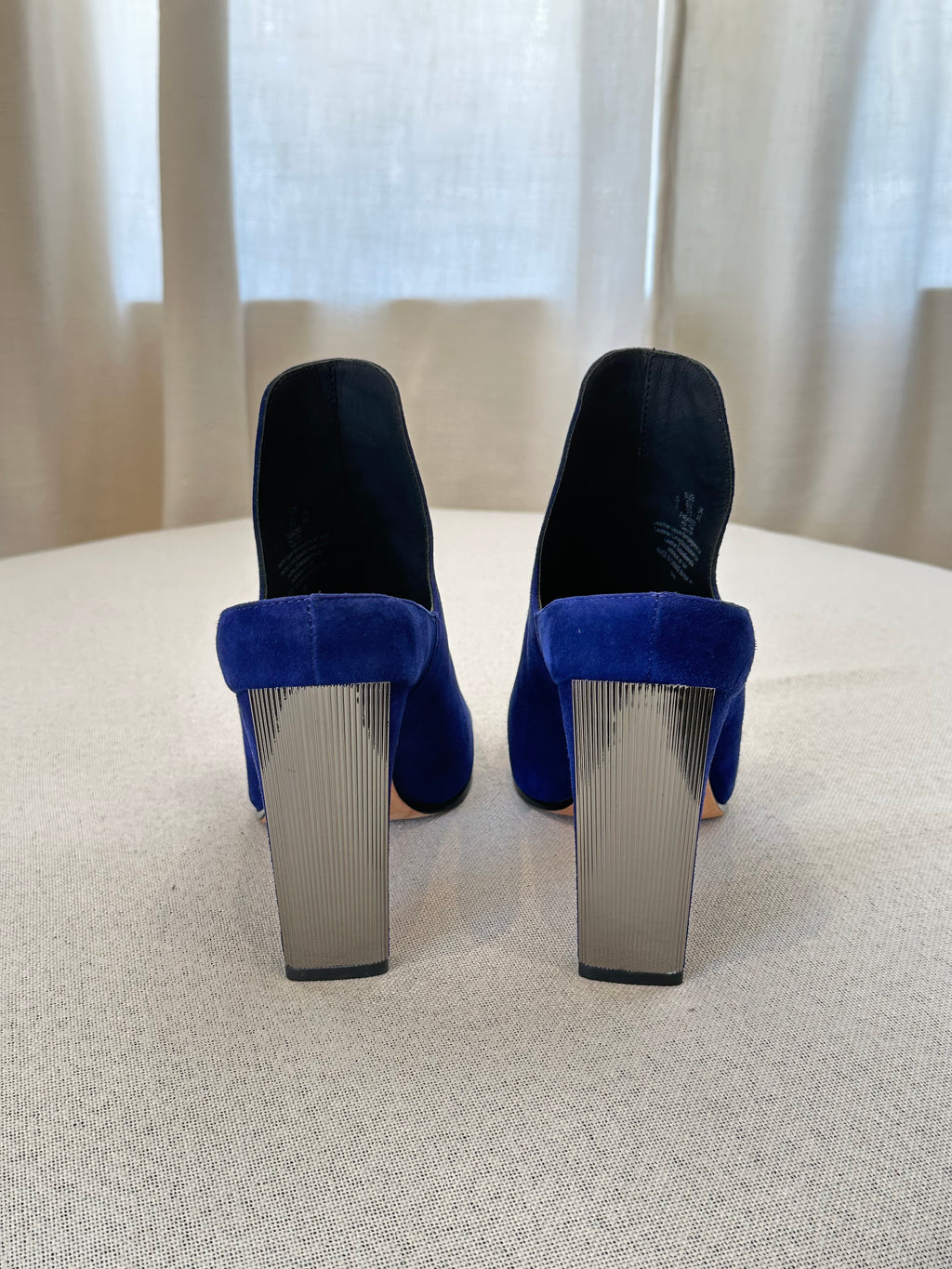 Donna Karan Blue Shoes