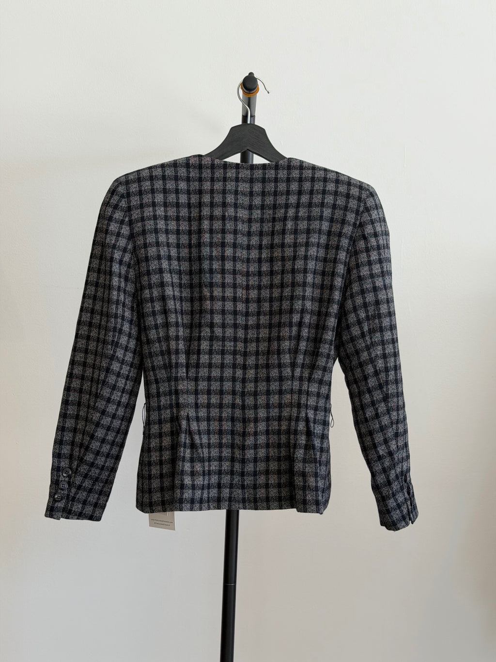 Dior Stripped Structured Navy Blazer