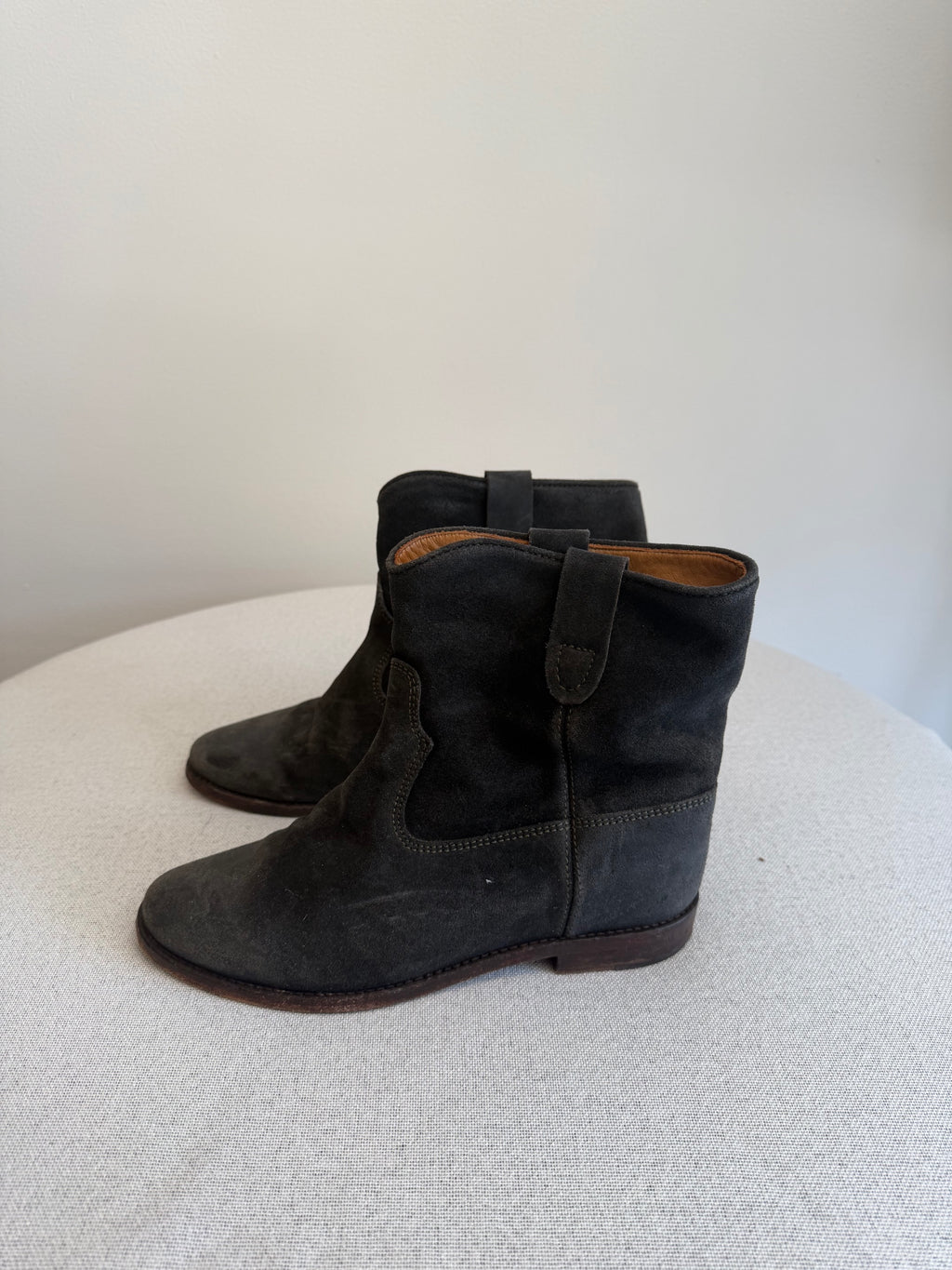 Isabel Marant Suede Grey Boots