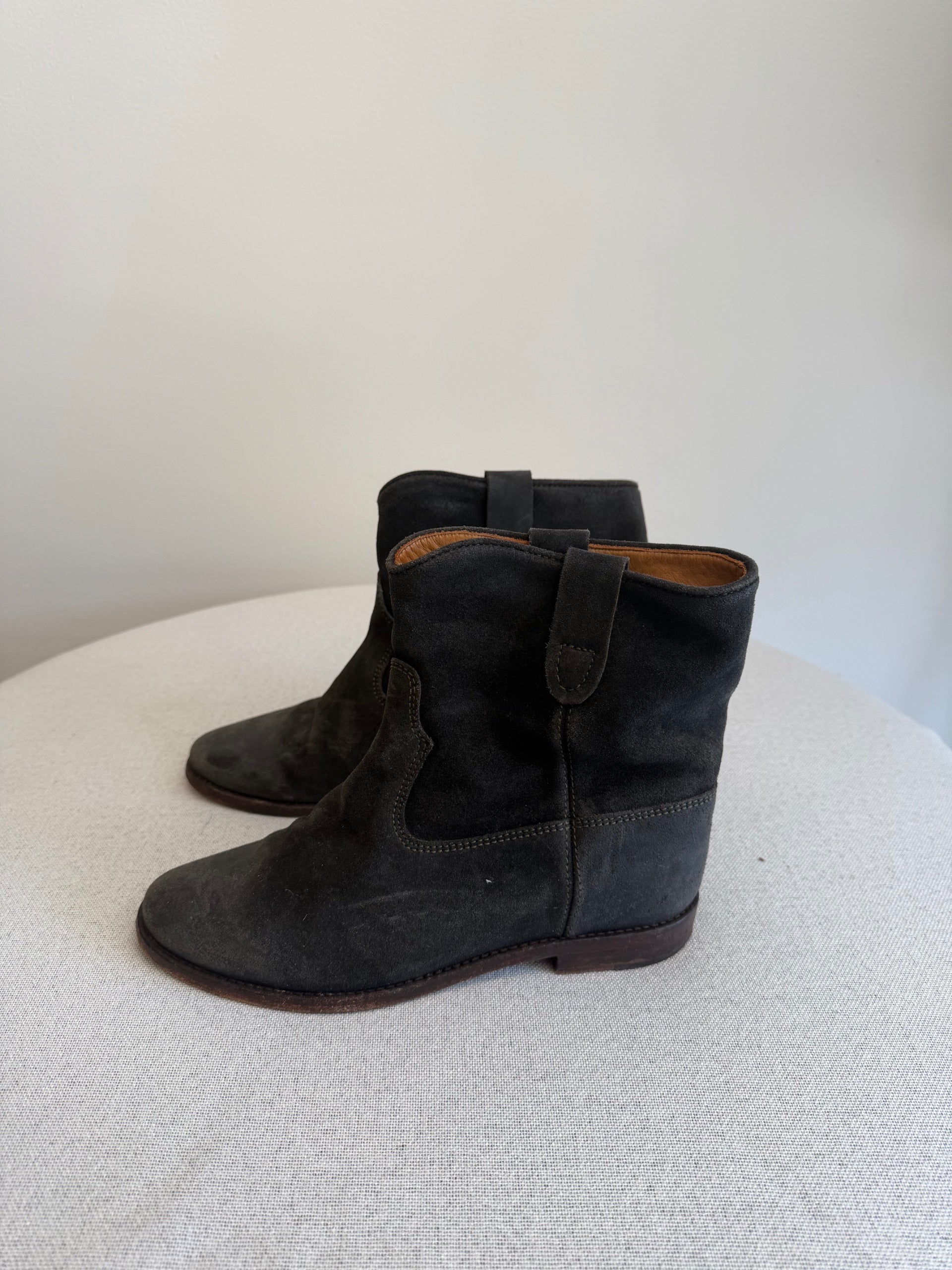 Isabel Marant Suede Grey Boots