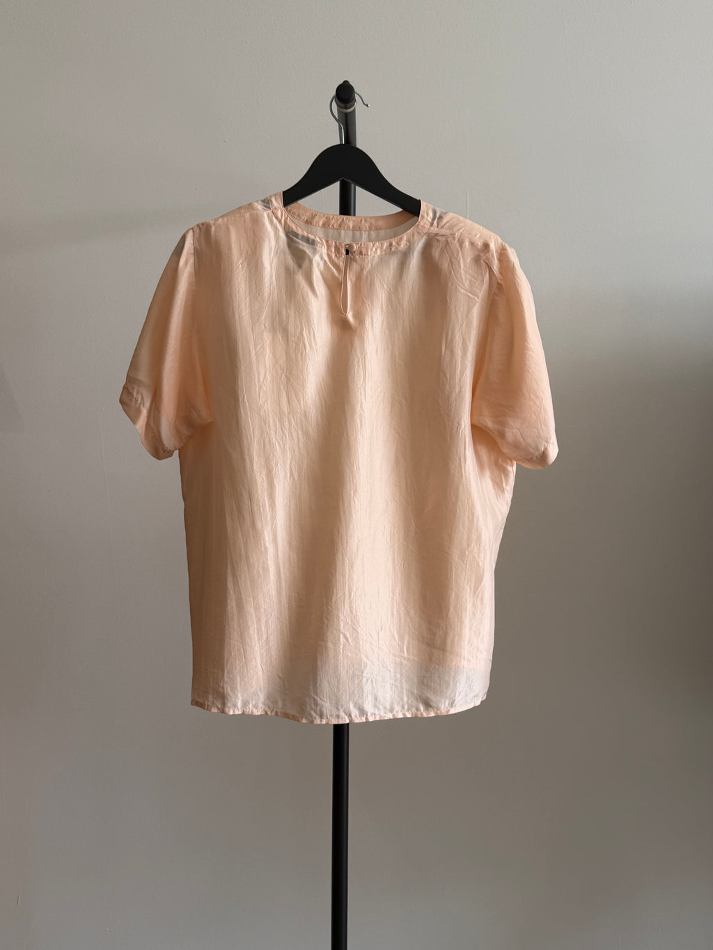 Susan March Pink Silk Top