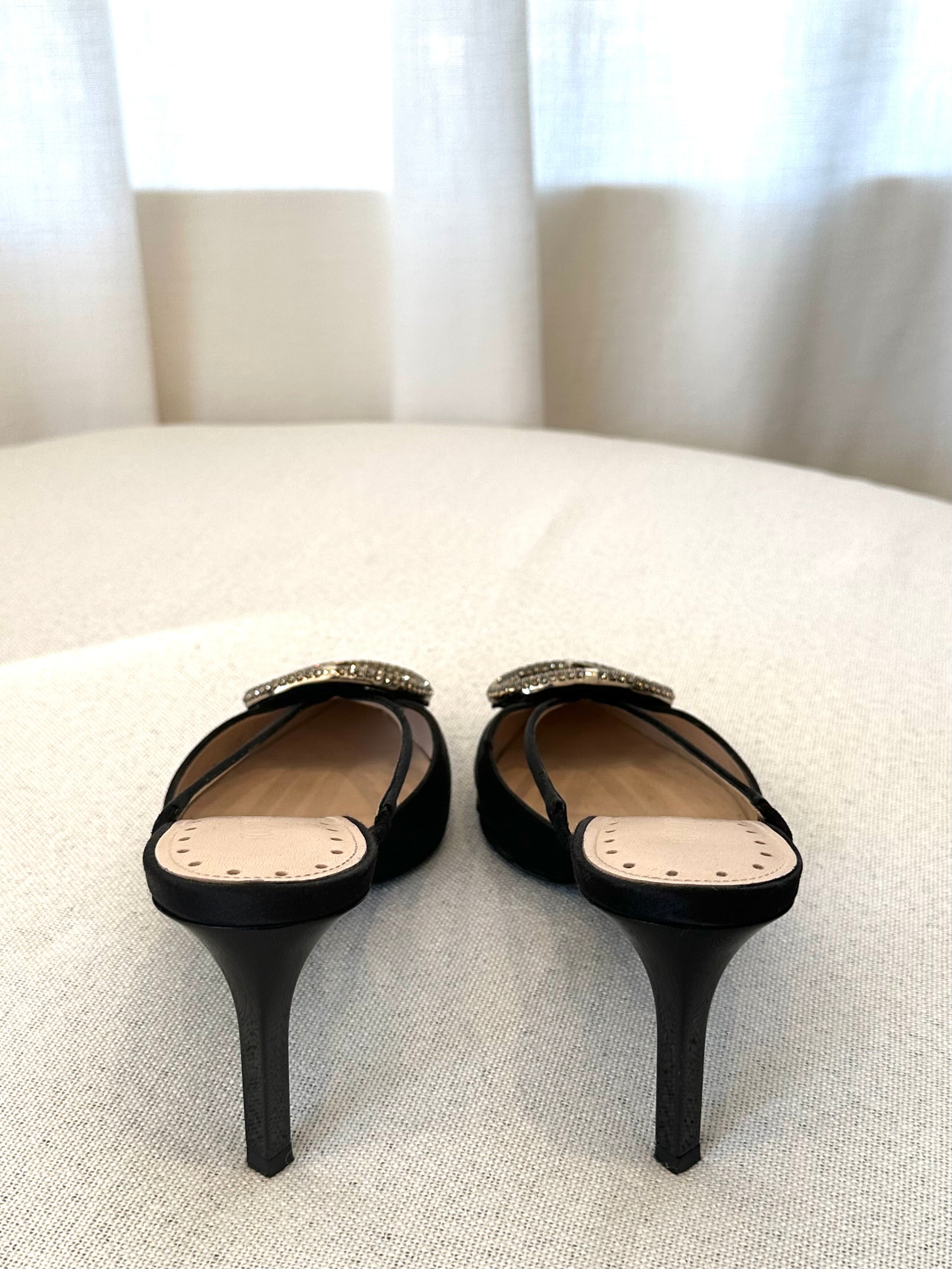 Roberto Cavalli Black Shoes