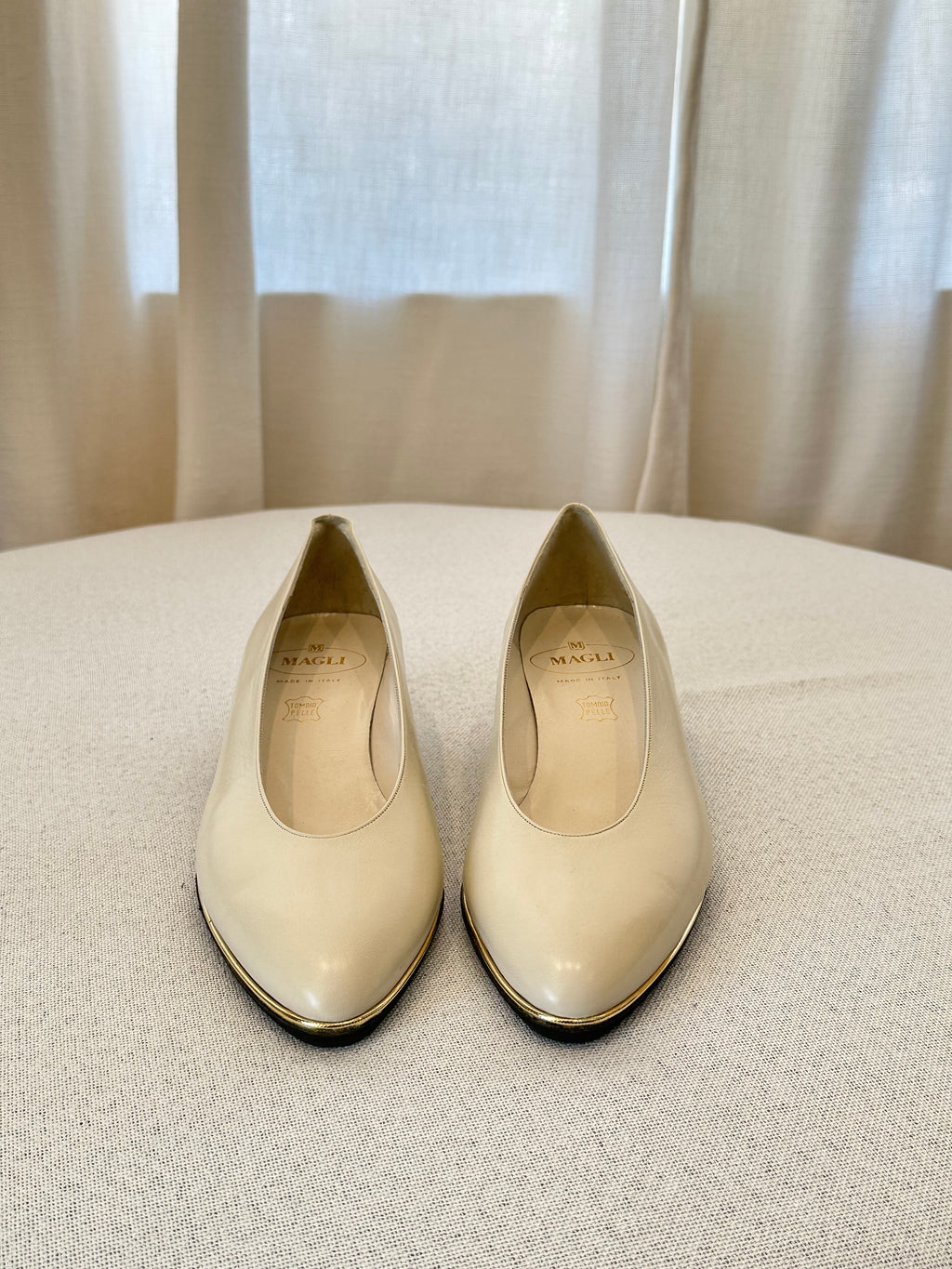 Bruno Magli White Shoes