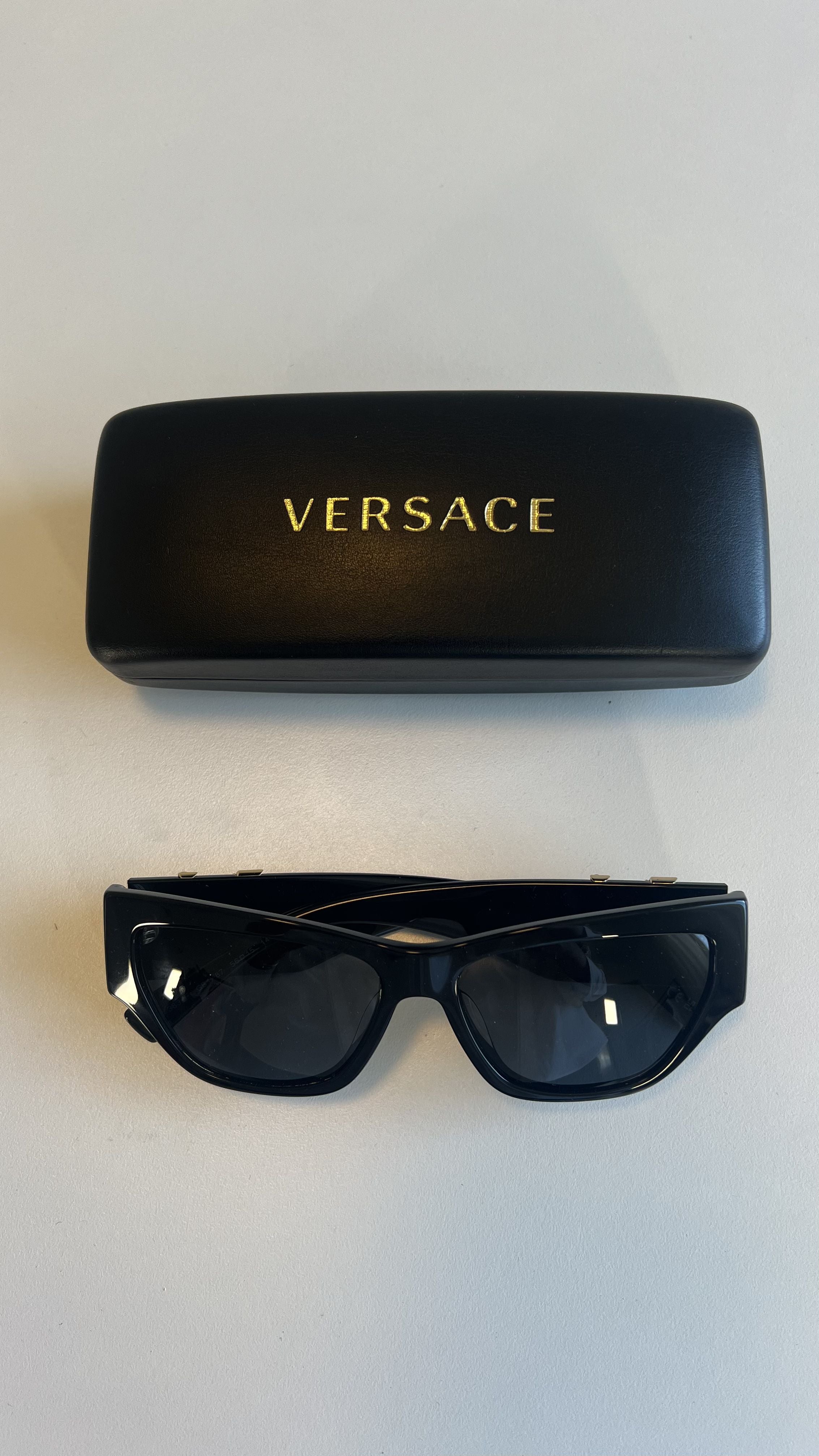 Versace Wayfarer Tinted Sunglasses