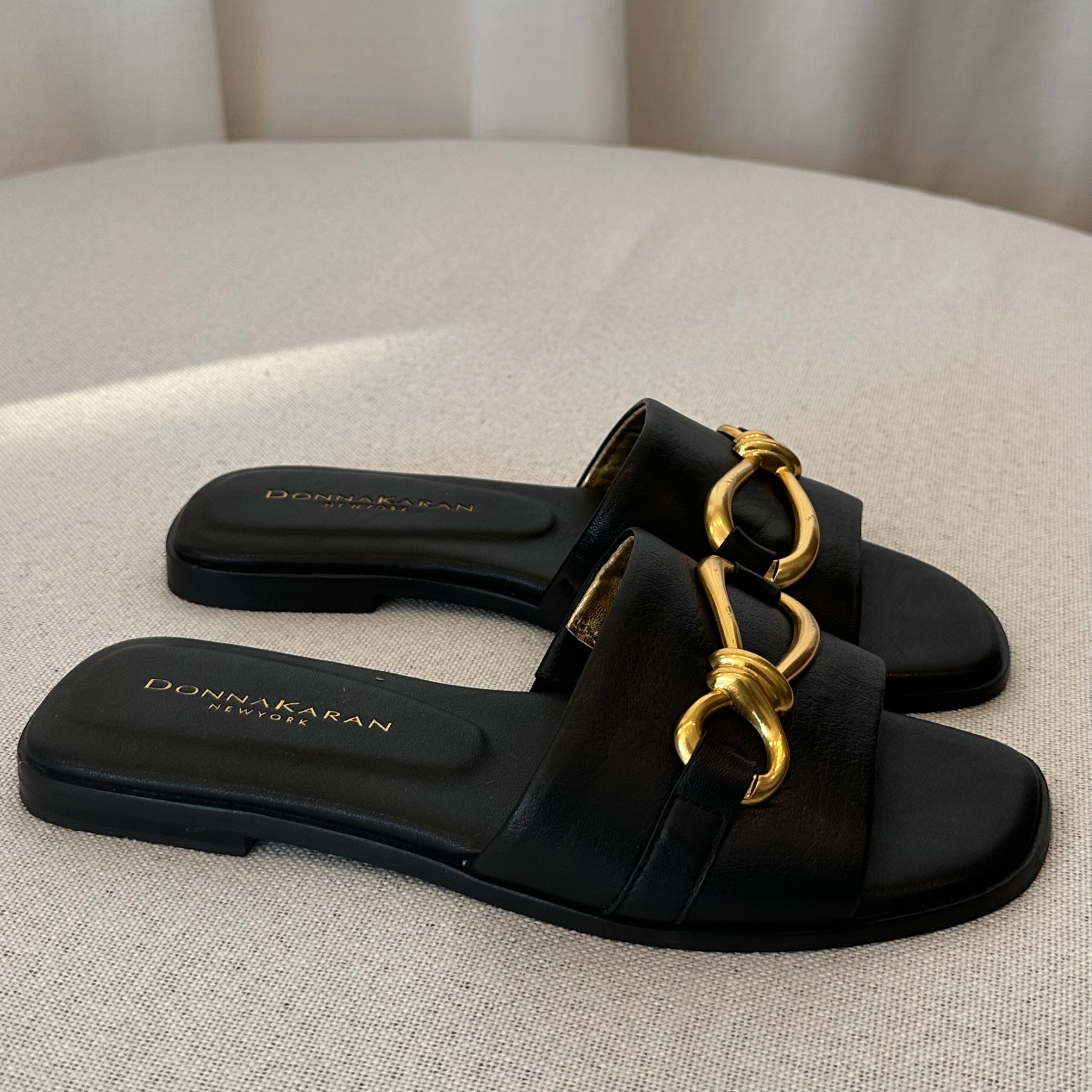 Donna Karan Black Shoes