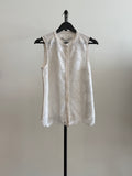 Diane Von Furstenberg White Blouse