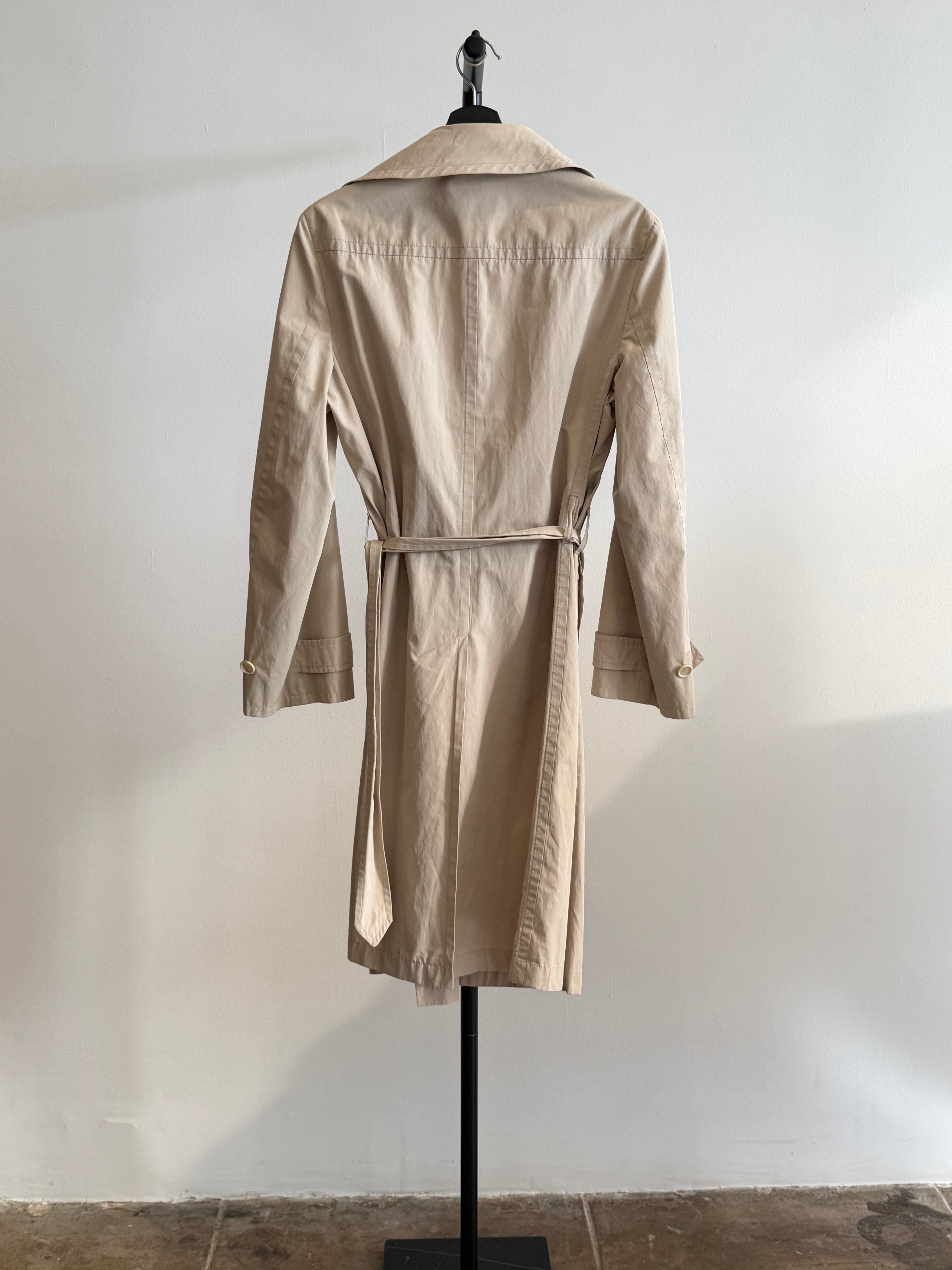 Akris Punto Beige Trench Coat