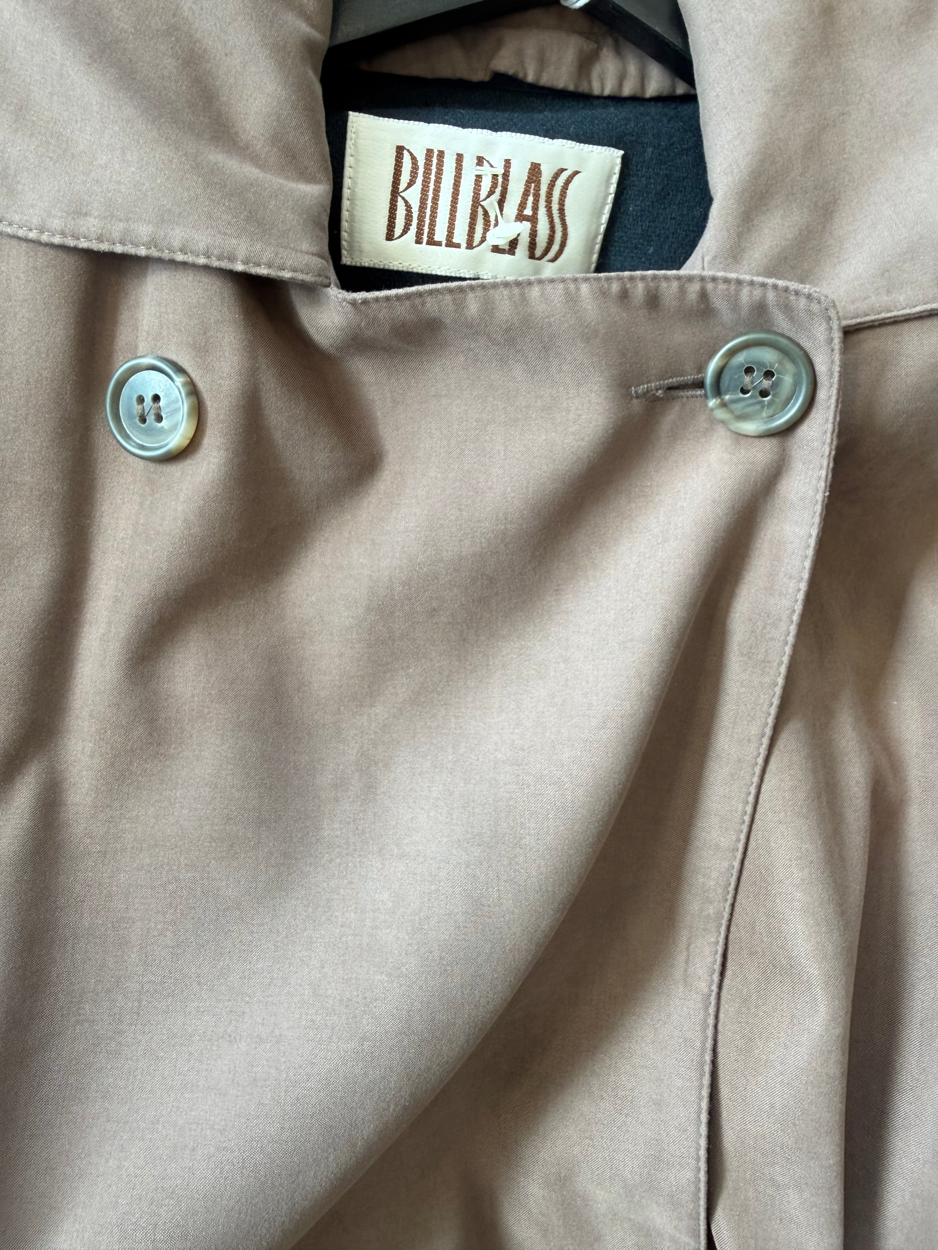 Bill Blass Brown Trench Coat