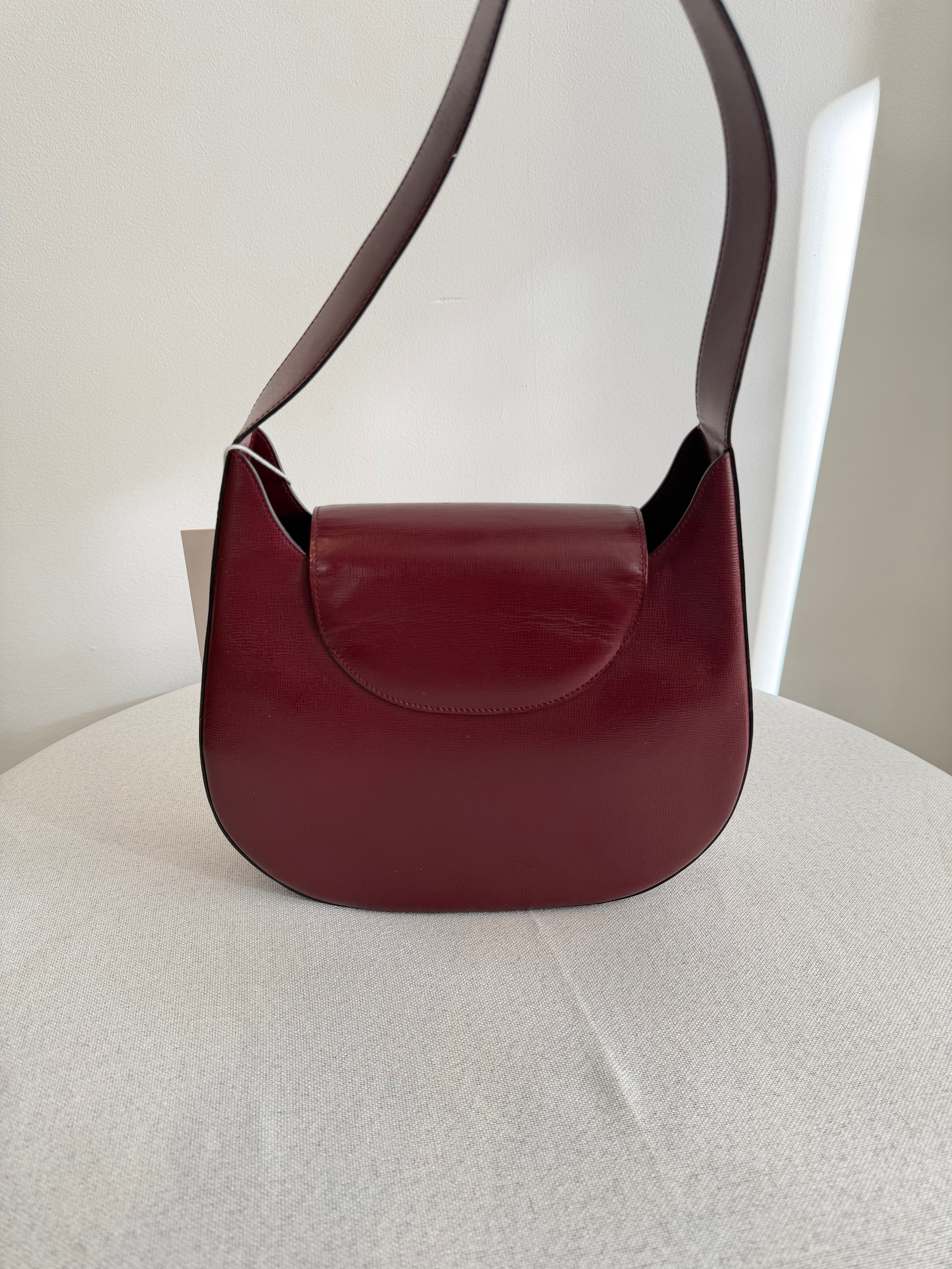 Cartier Burgundy Handbag