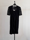 Moschino, Cheap And Chic, Black Lace Dress