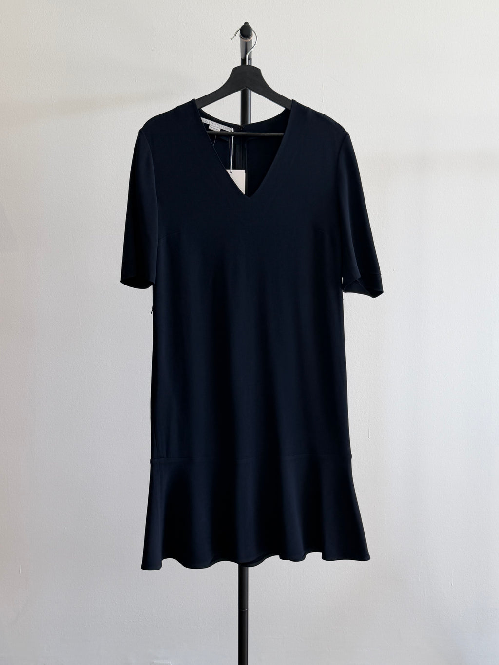 Stella McCartney Black V-Neck Dress