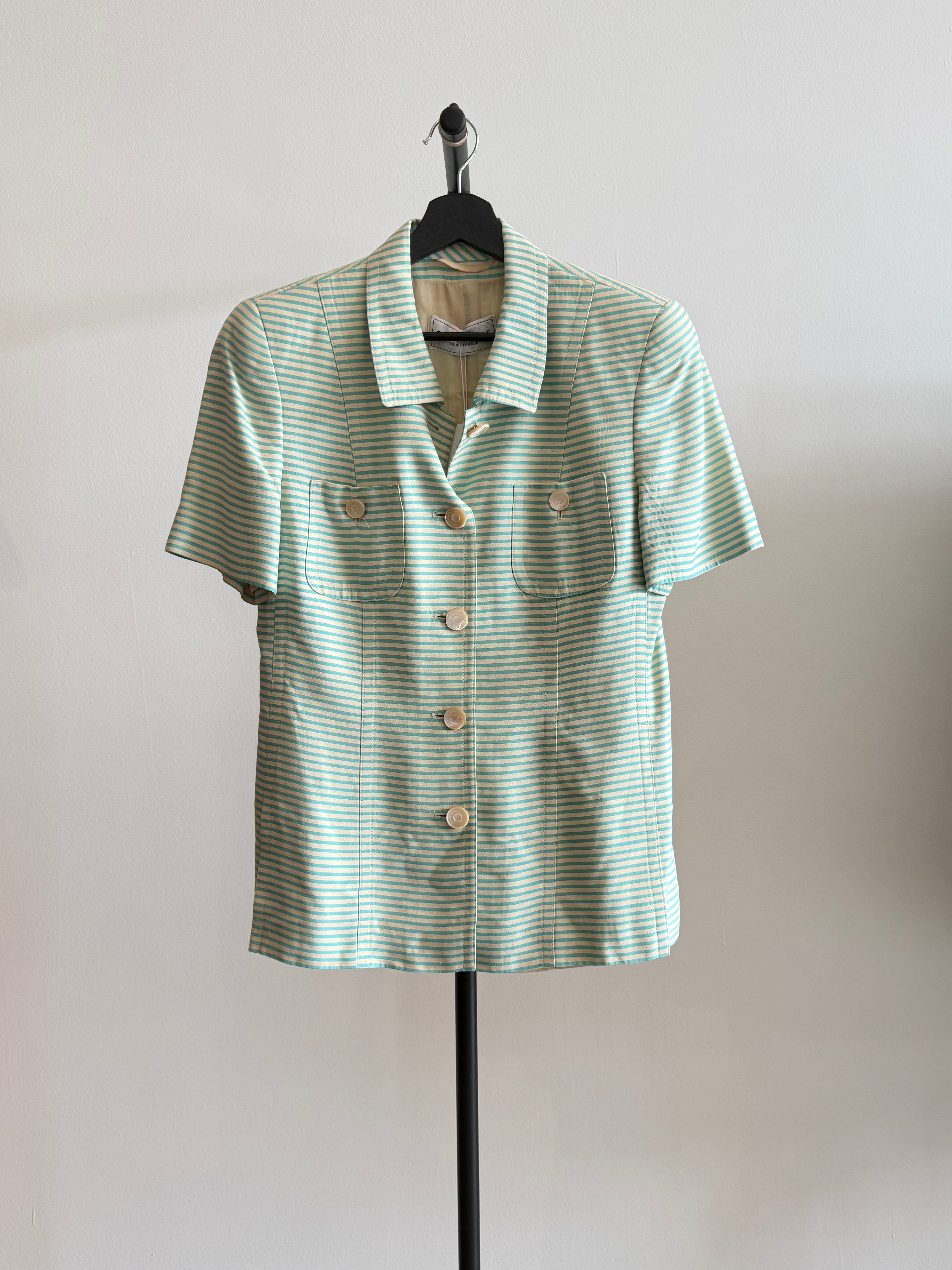 Vintage Louis Feraud short Sleeve Blouse
