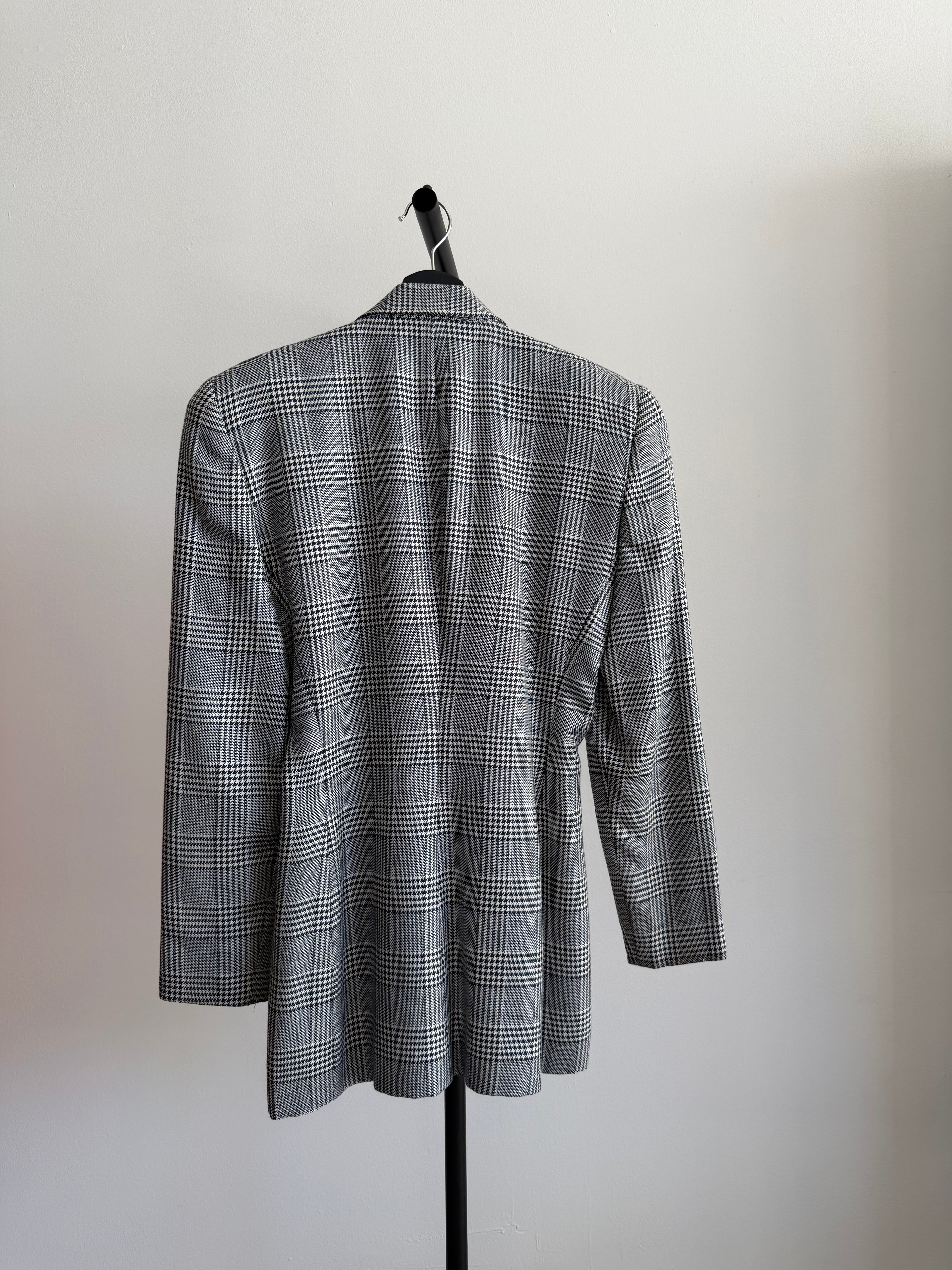 Vintage Bill Blass Checkered Blazer