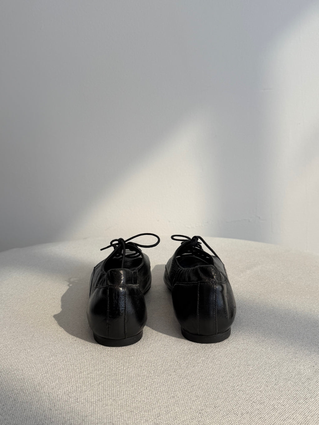 Lafayette 148 Leather Square Toe Loafers