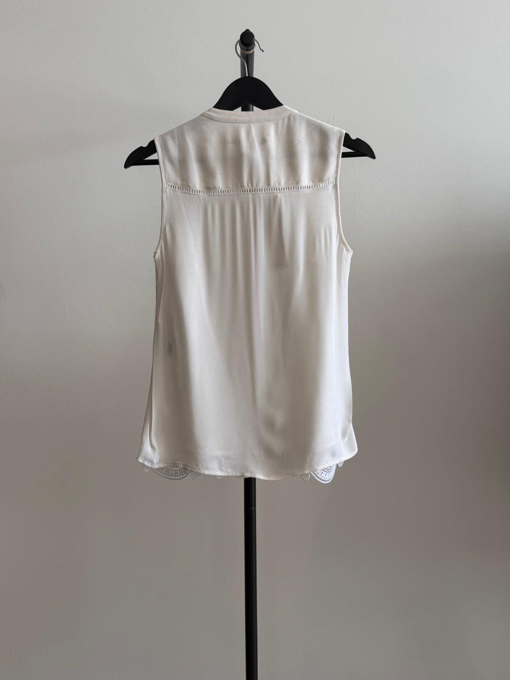 Diane Von Furstenberg White Blouse